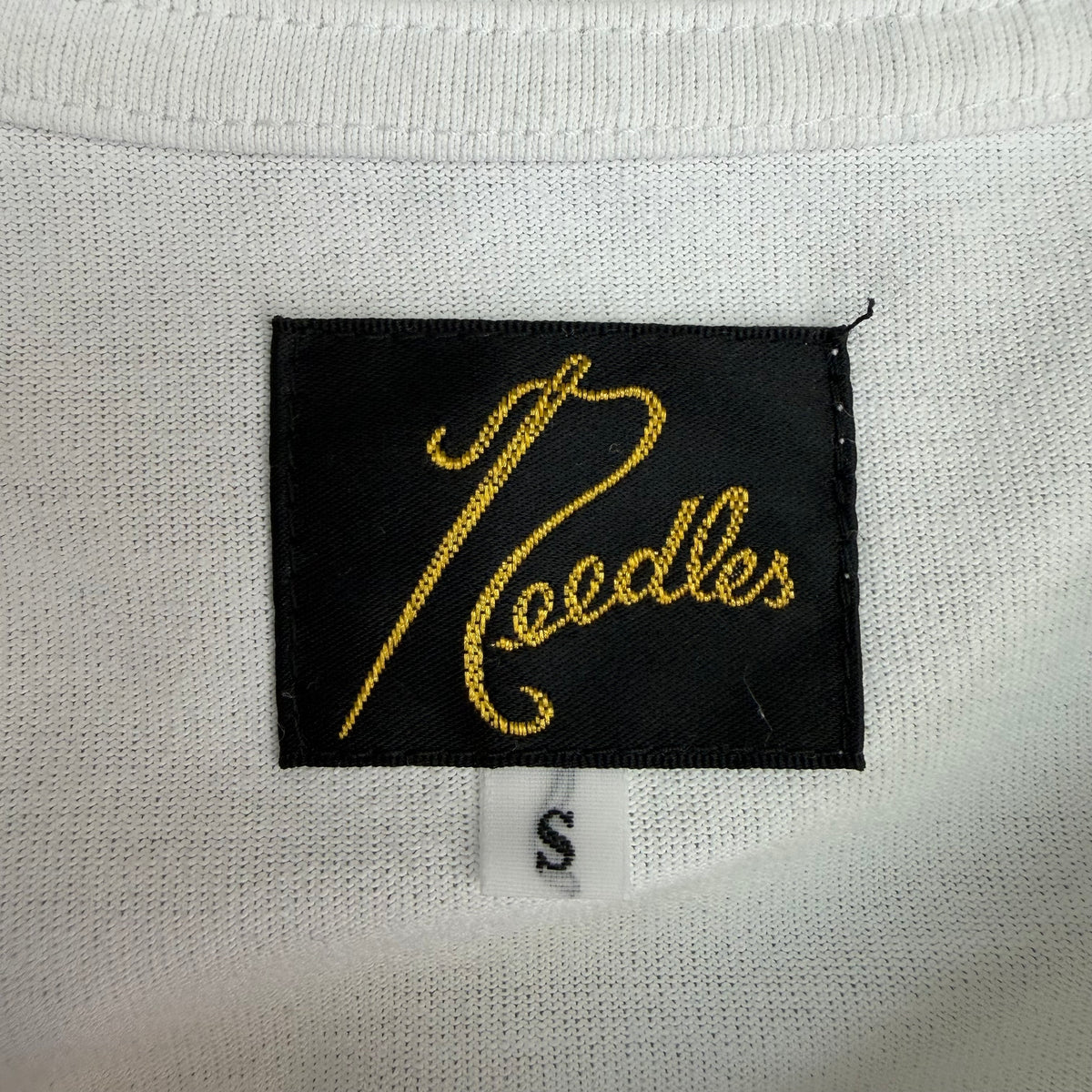 Needles S/S Crew Neck Tee White