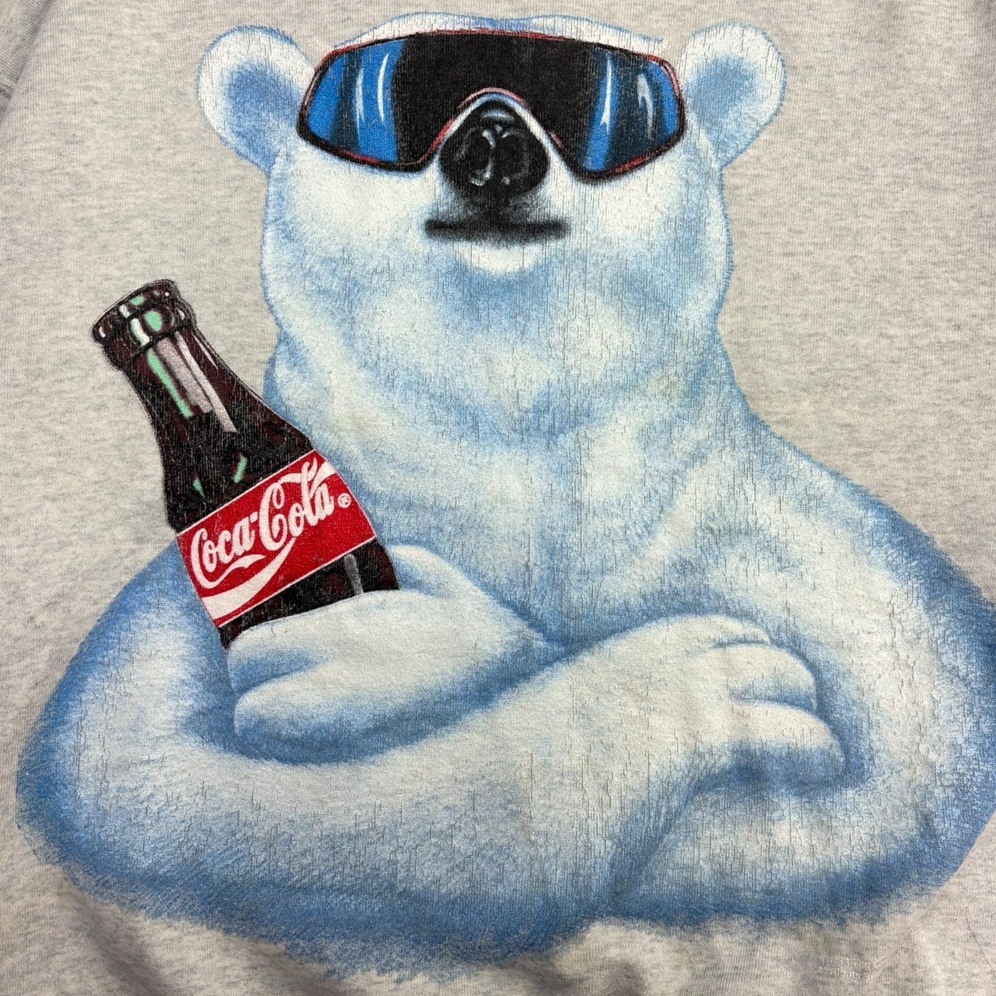 1991 Coca Cola Polar Bear Crewneck