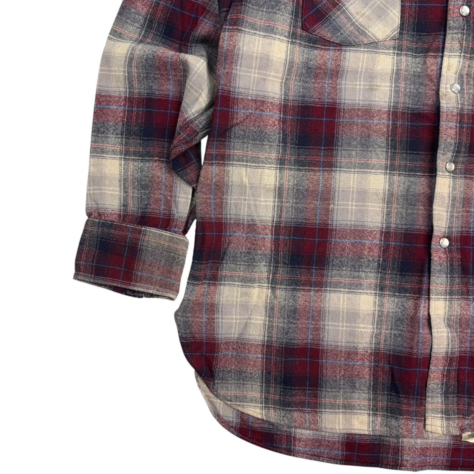 Vintage Pendleton Snap Button Up Flannel Red