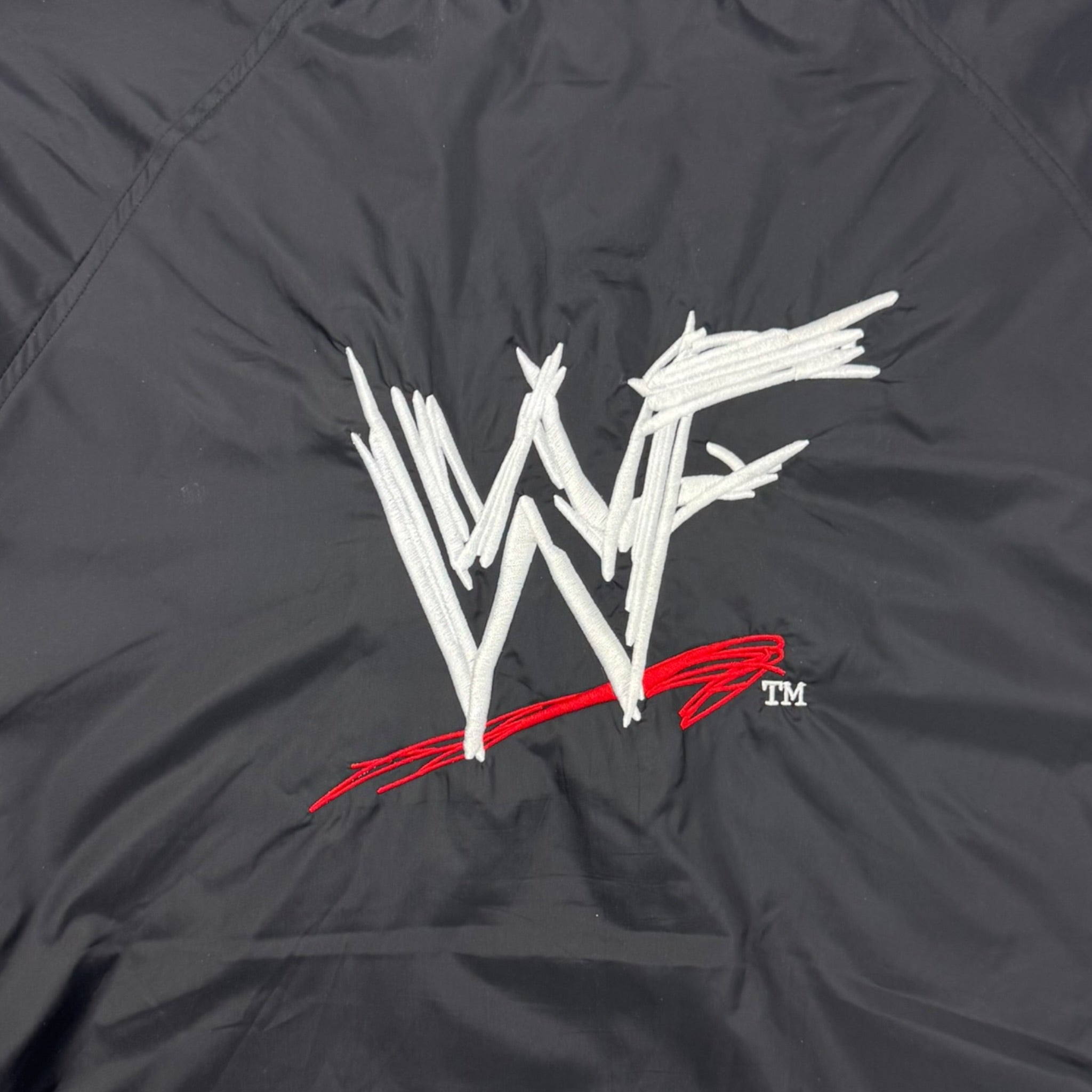 Vintage WWF Embroidered Warm-Up Jacket