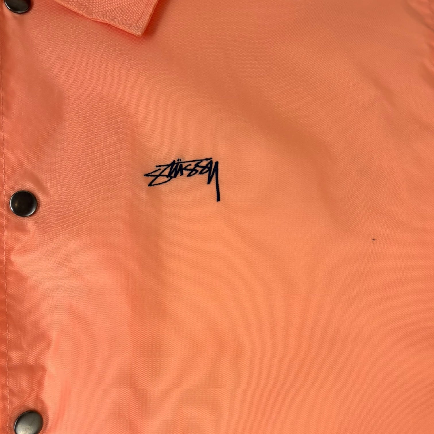 Stussy Coaches Jacket Peach