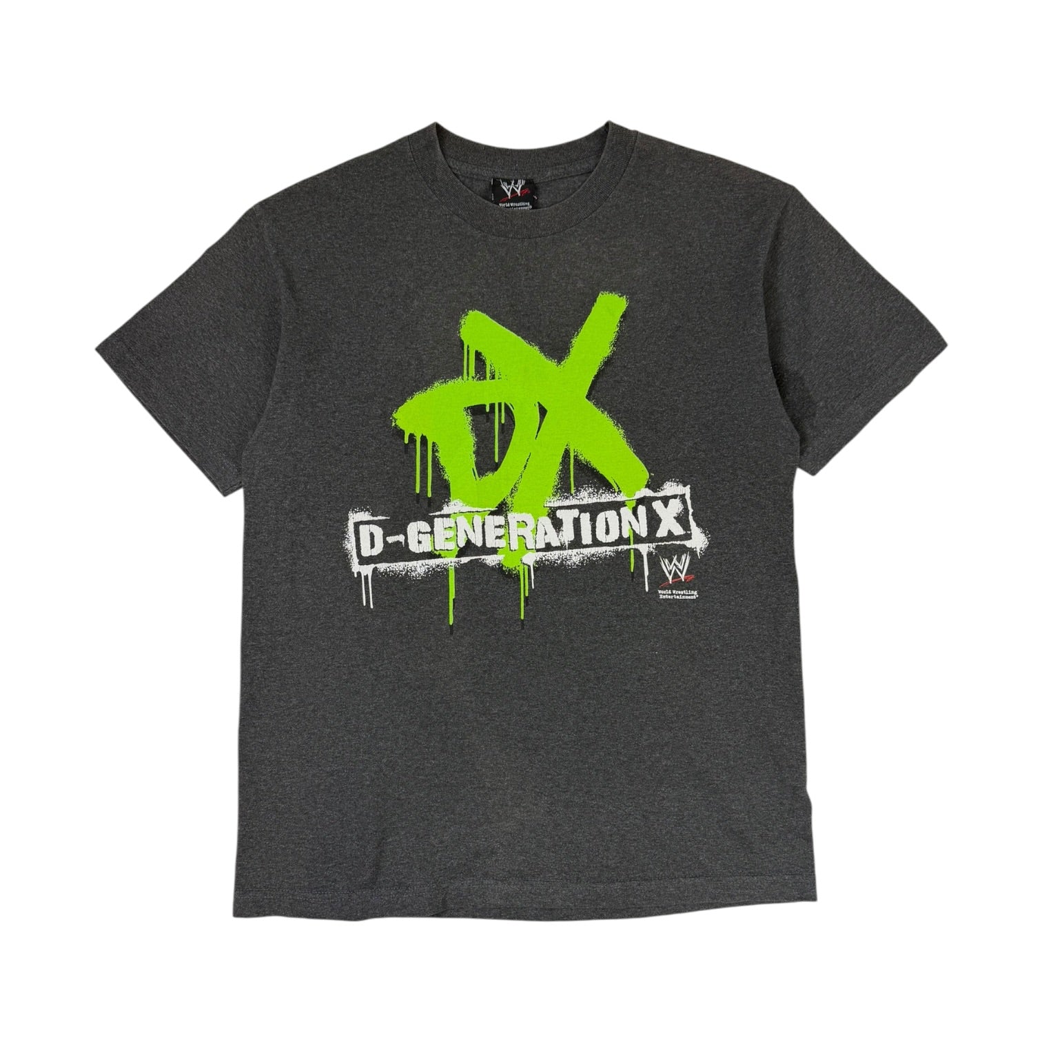 Vintage WWE D-Generation X Suck It T-Shirt Grey