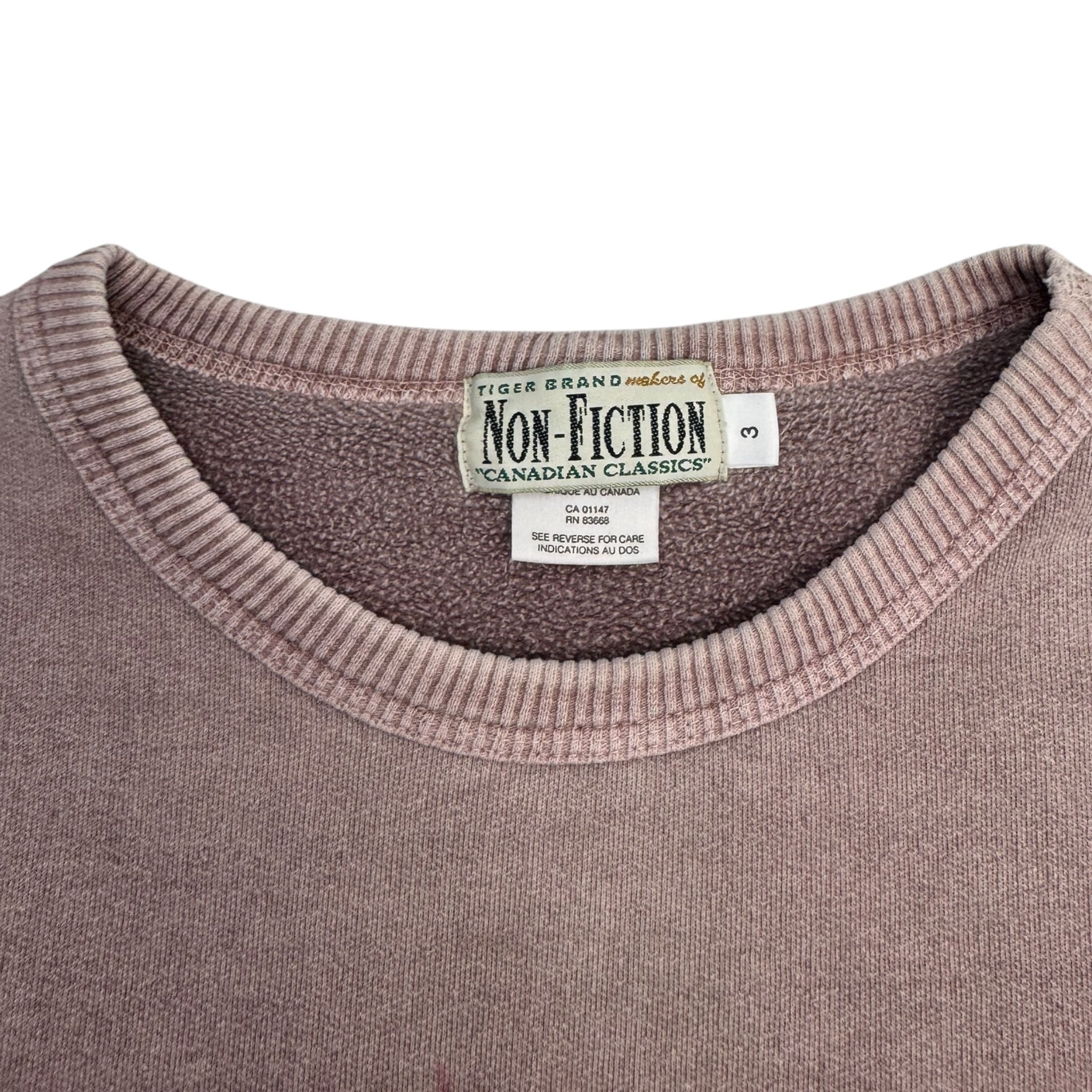 Vintage Non-Fiction Bluevale Heavy Crewneck
