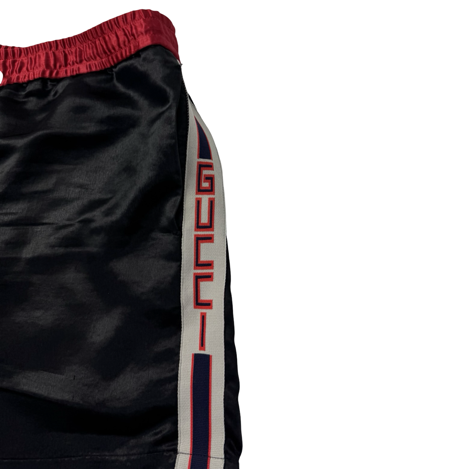 Gucci Logo Tape Acetate Shorts