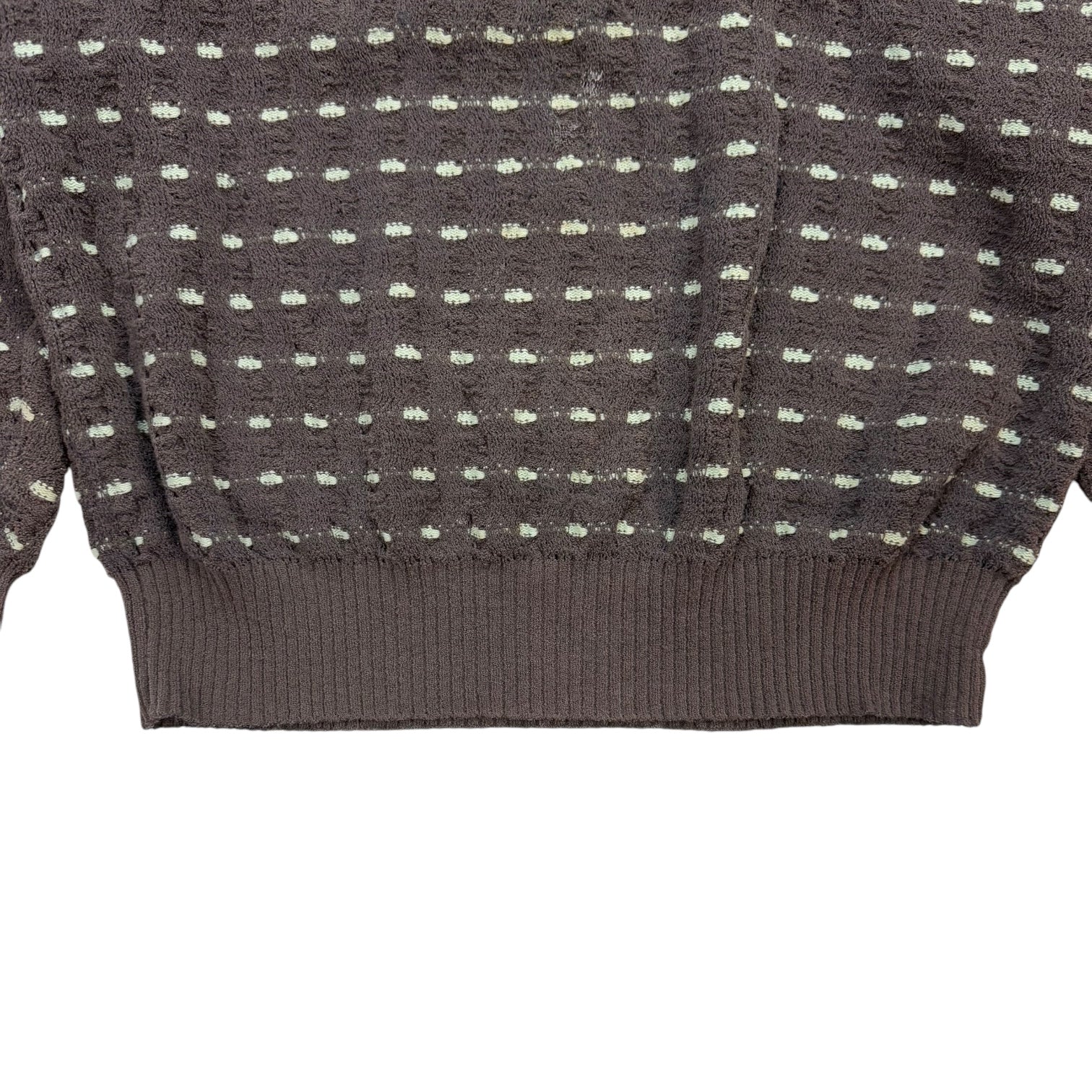 Vintage Giorgio Armani Knit Sweater Brown