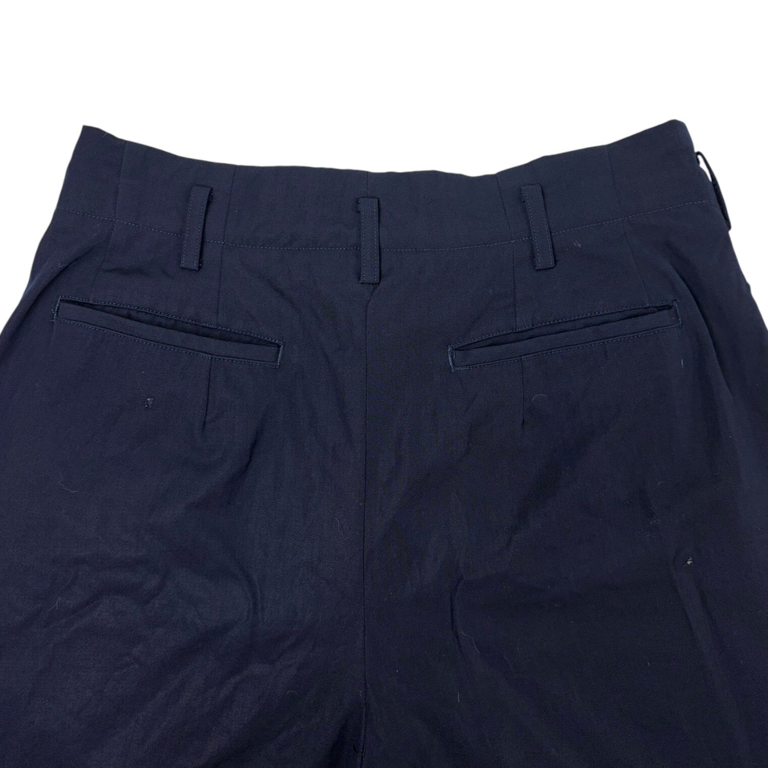 1990s Comme Des Garçons Tricot Dress Pant Navy