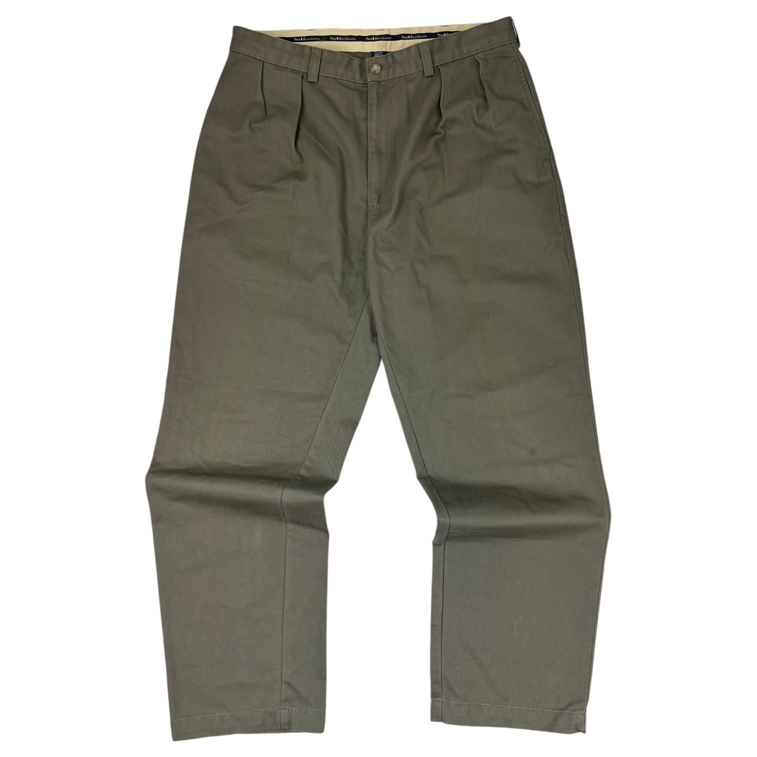 Polo Ralph Lauren Pleated Chinos Olive