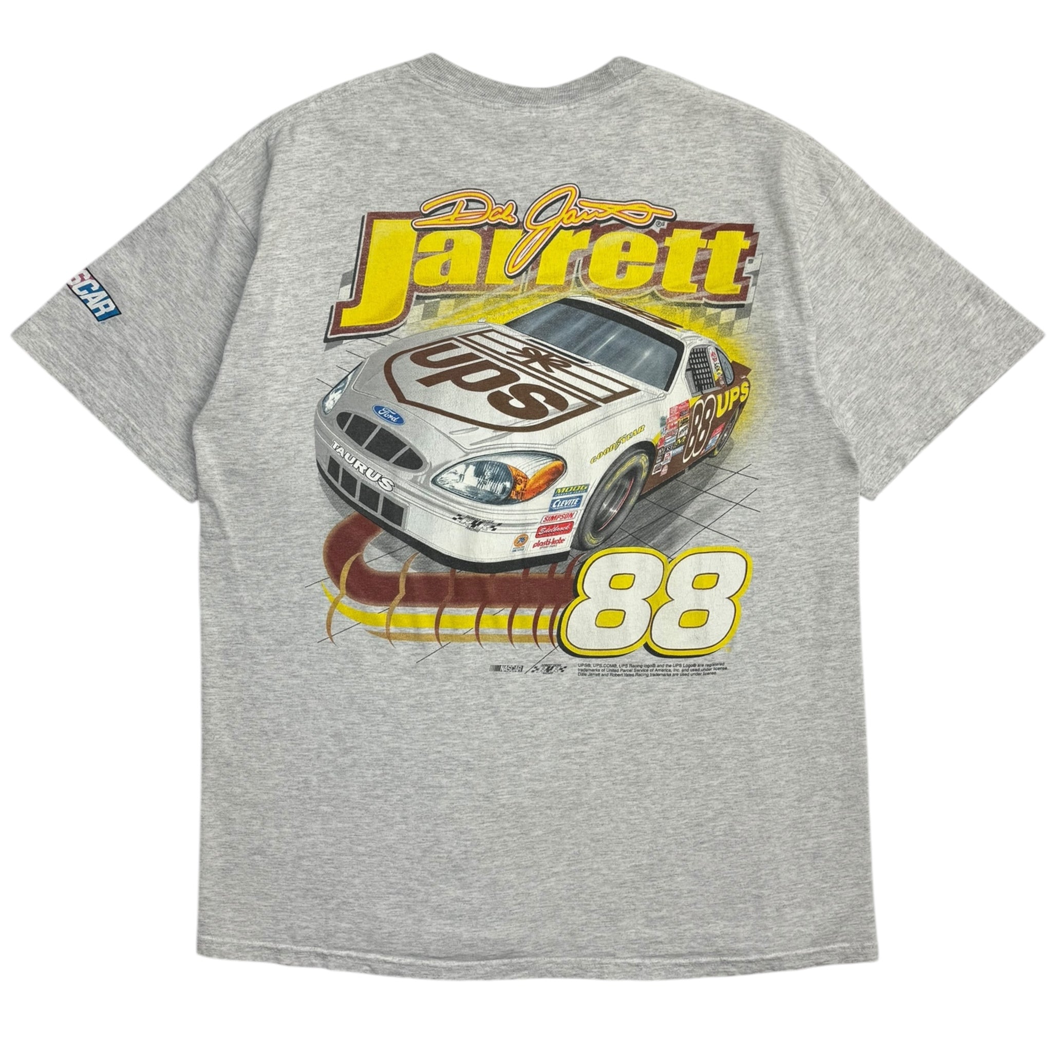 Vintage UPS Dale Jarrett NASCAR Racing T-Shirt