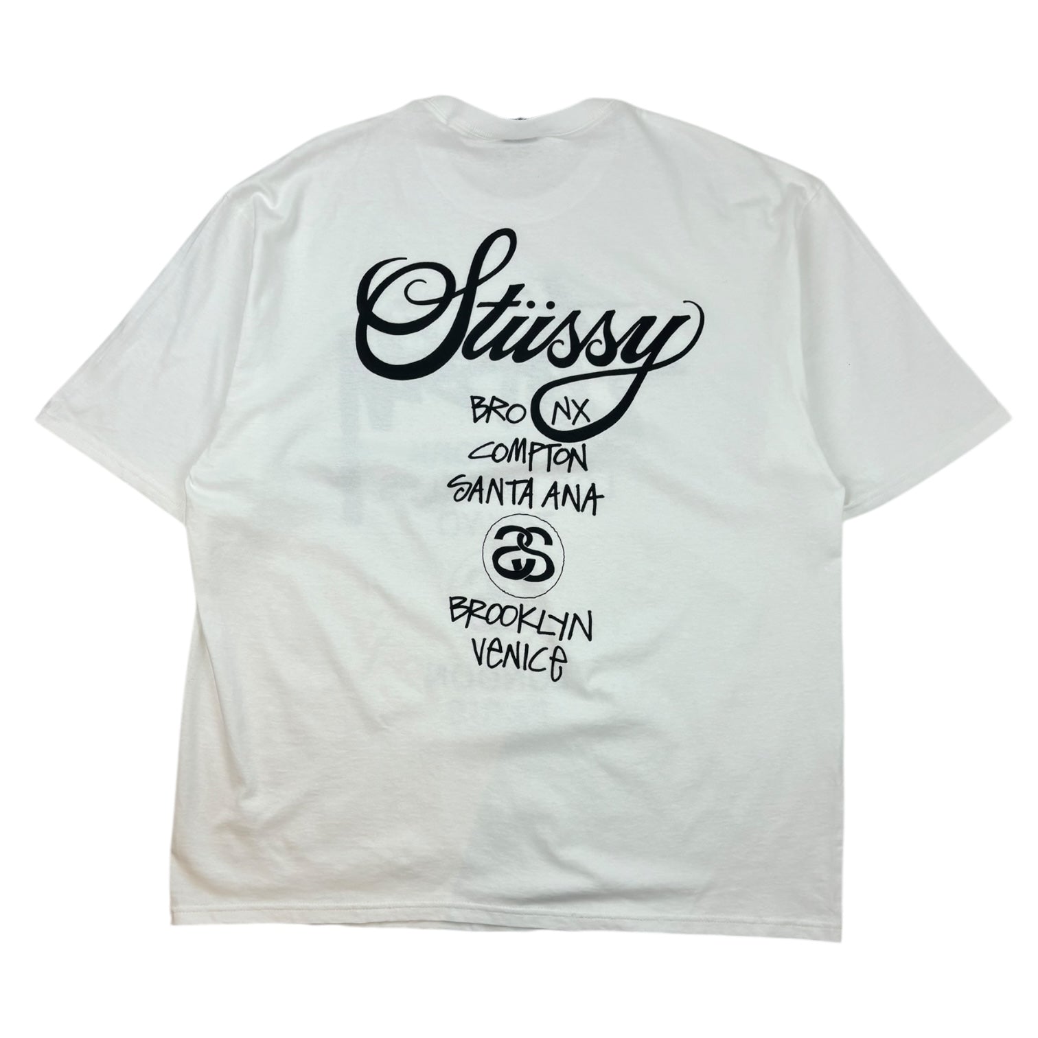 Stussy World Tour T-Shirt White