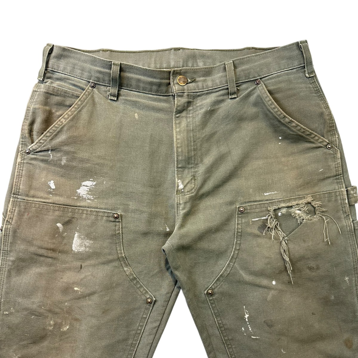 Carhartt Double Knees Pants Green