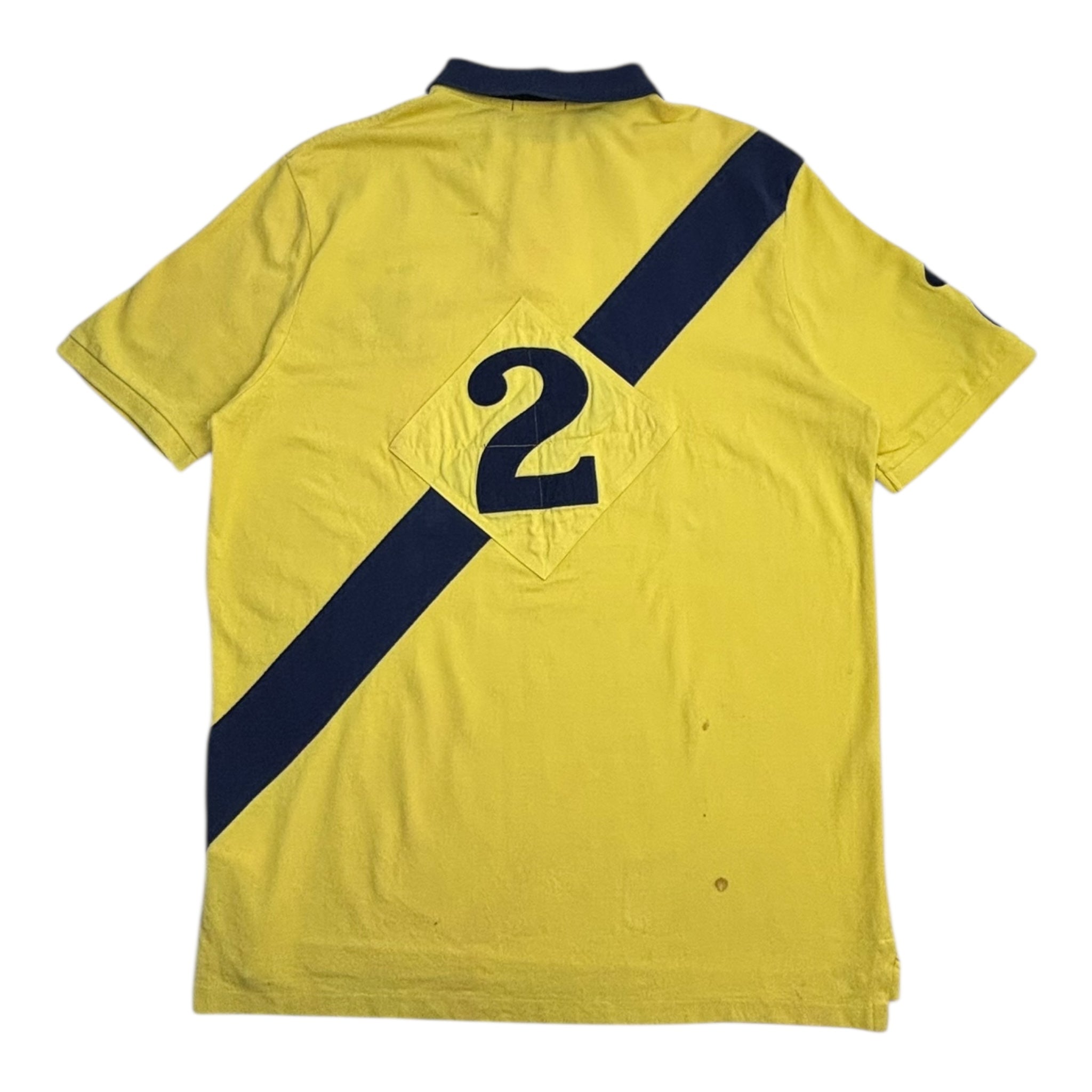 Vintage Polo Ralph Lauren Collared Shirt Yellow