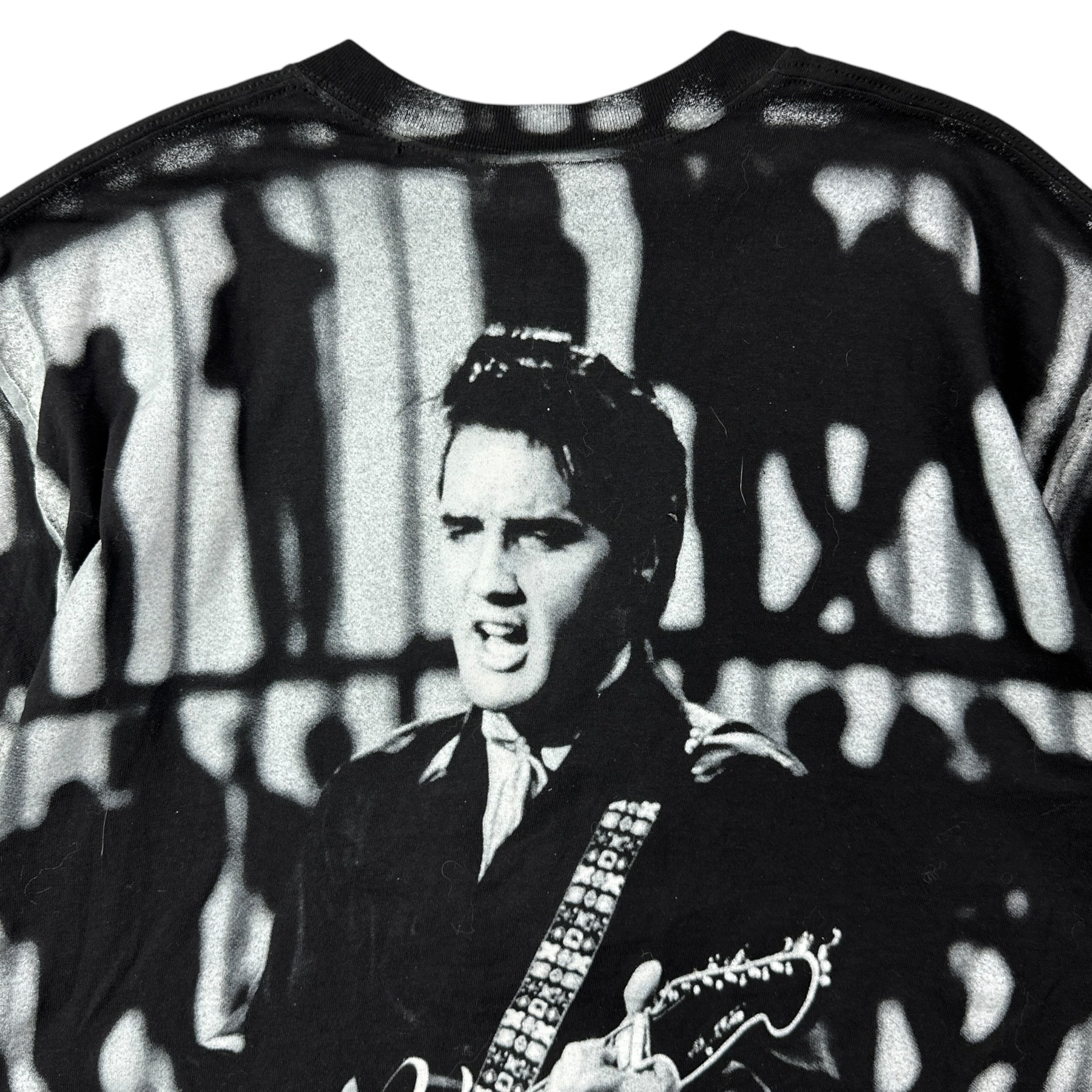 2000 Elvis Presley AOP Tee Black