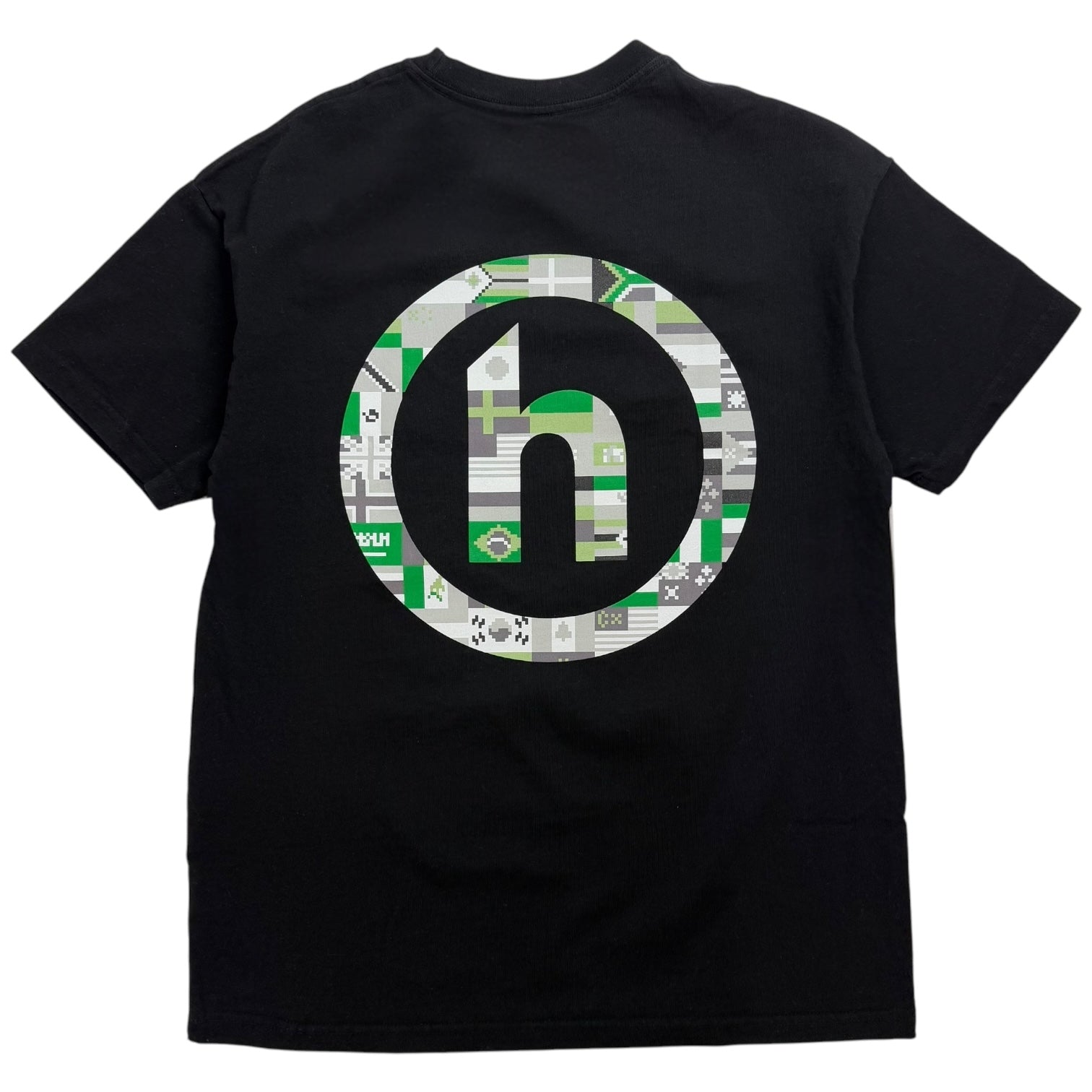 Hidden NY Pixelated Flags Tee Black