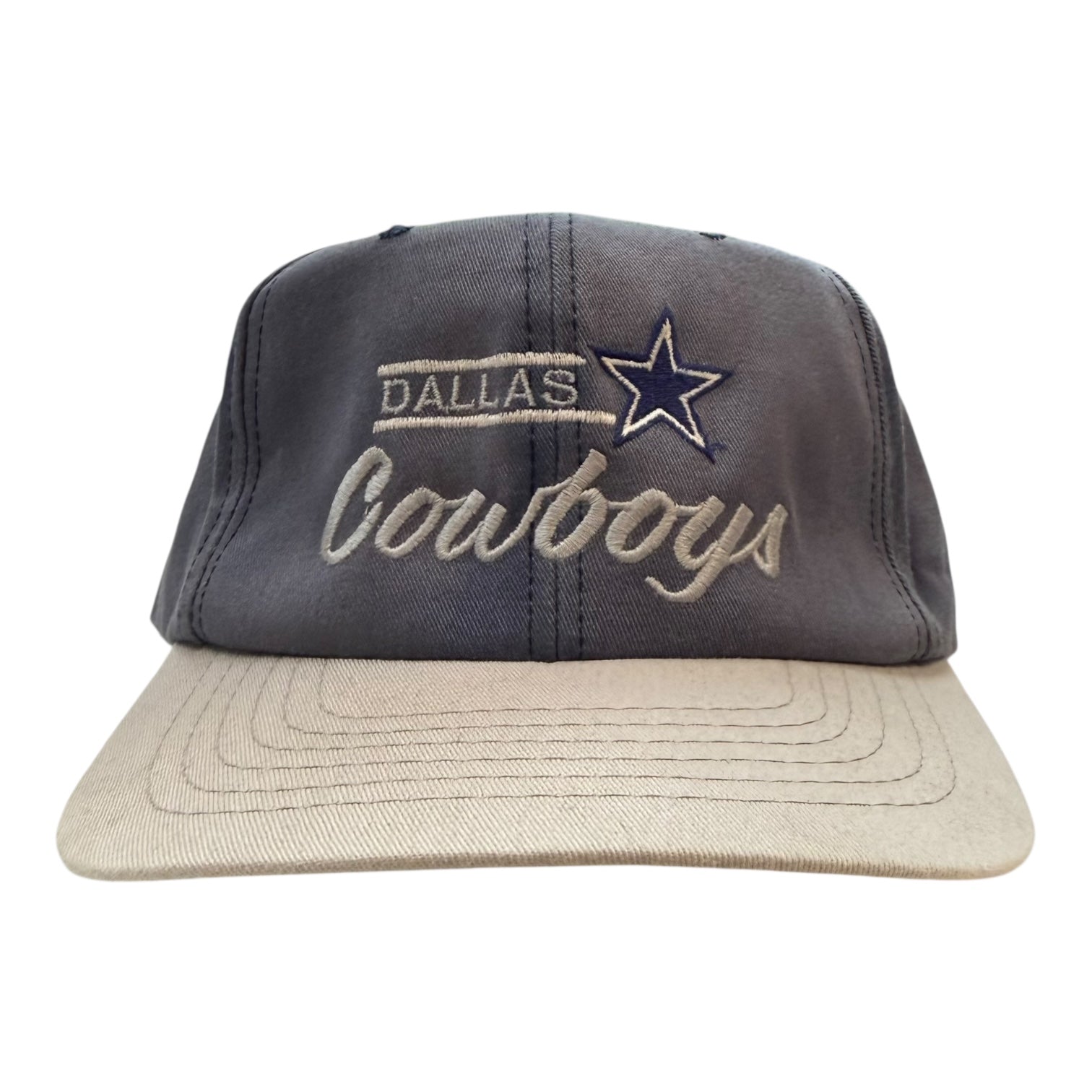 Vintage Dallas Cowboys Hat Faded Blue