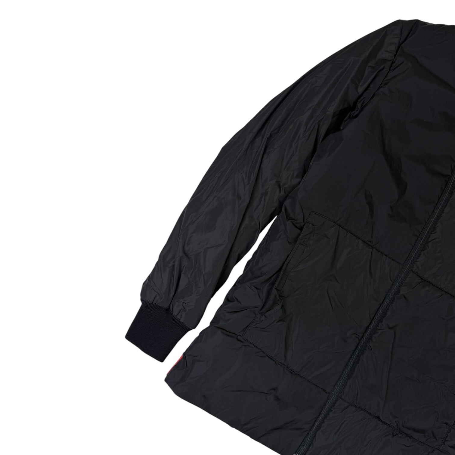 (W) Vintage Prada Nylon Jacket Black