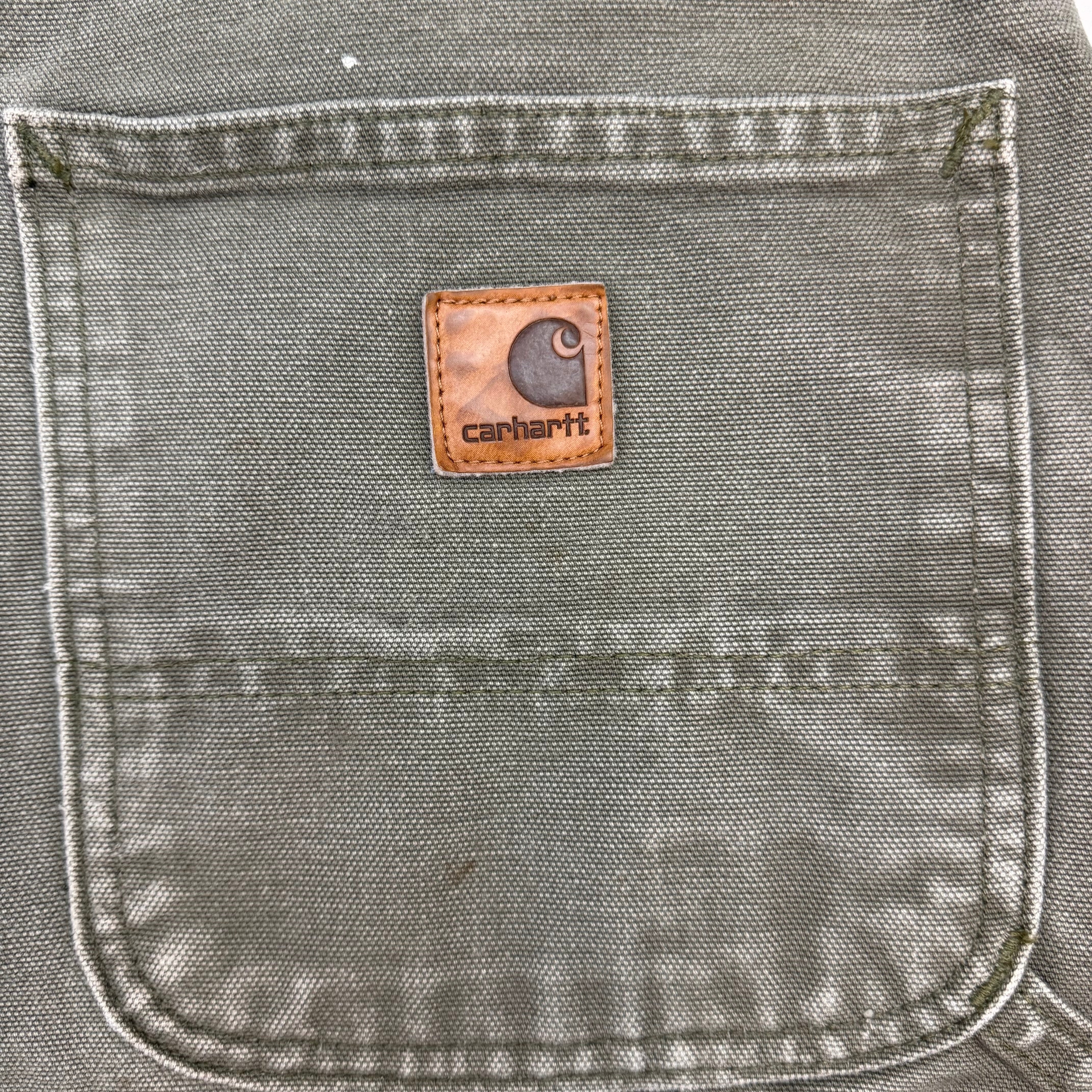 Vintage Carhartt Carpenter Shorts Green