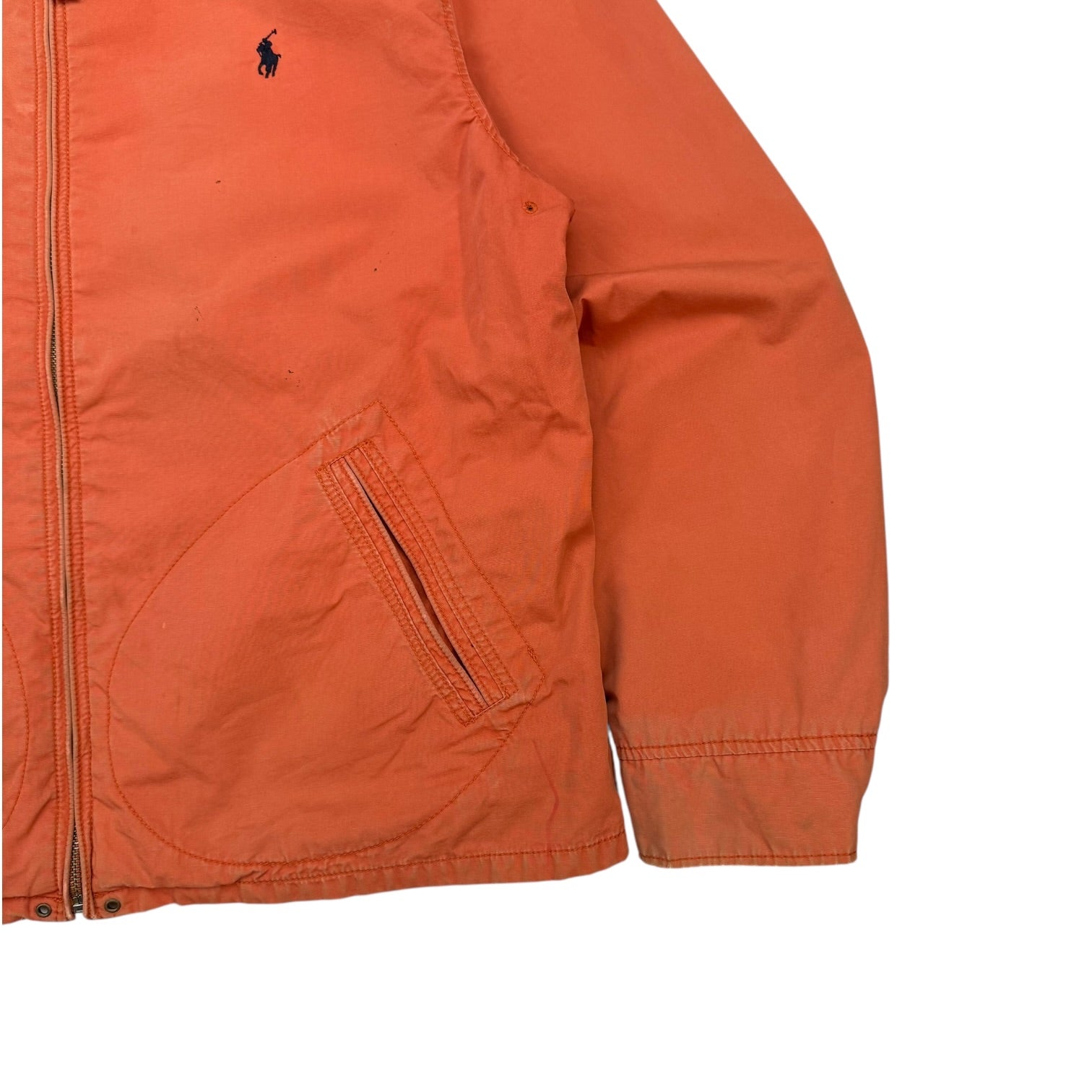 Vintage Polo Ralph Lauren Harrington Jacket Orange