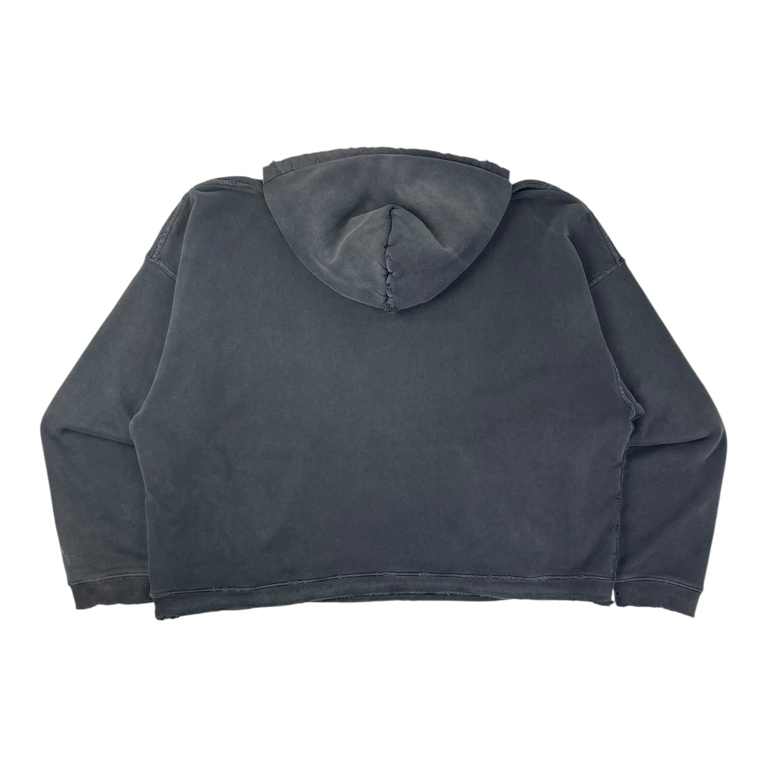Enfants Riches Déprimés Thrashed Logo Hoodie Worn Black
