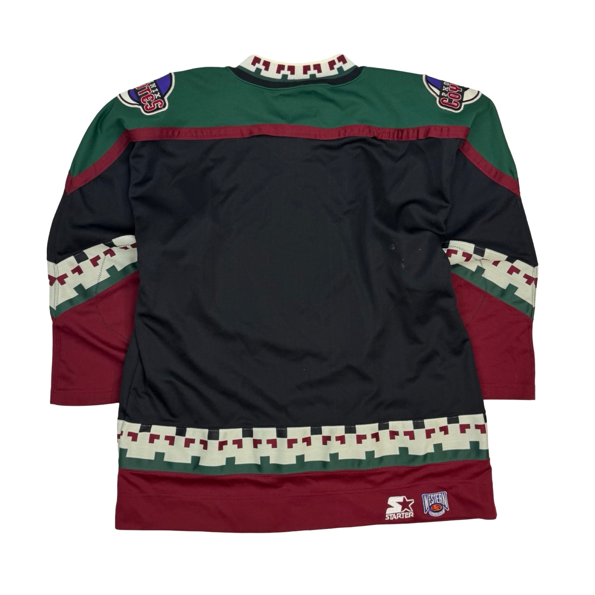 Vintage Starter Arizona Coyotes Jersey Black