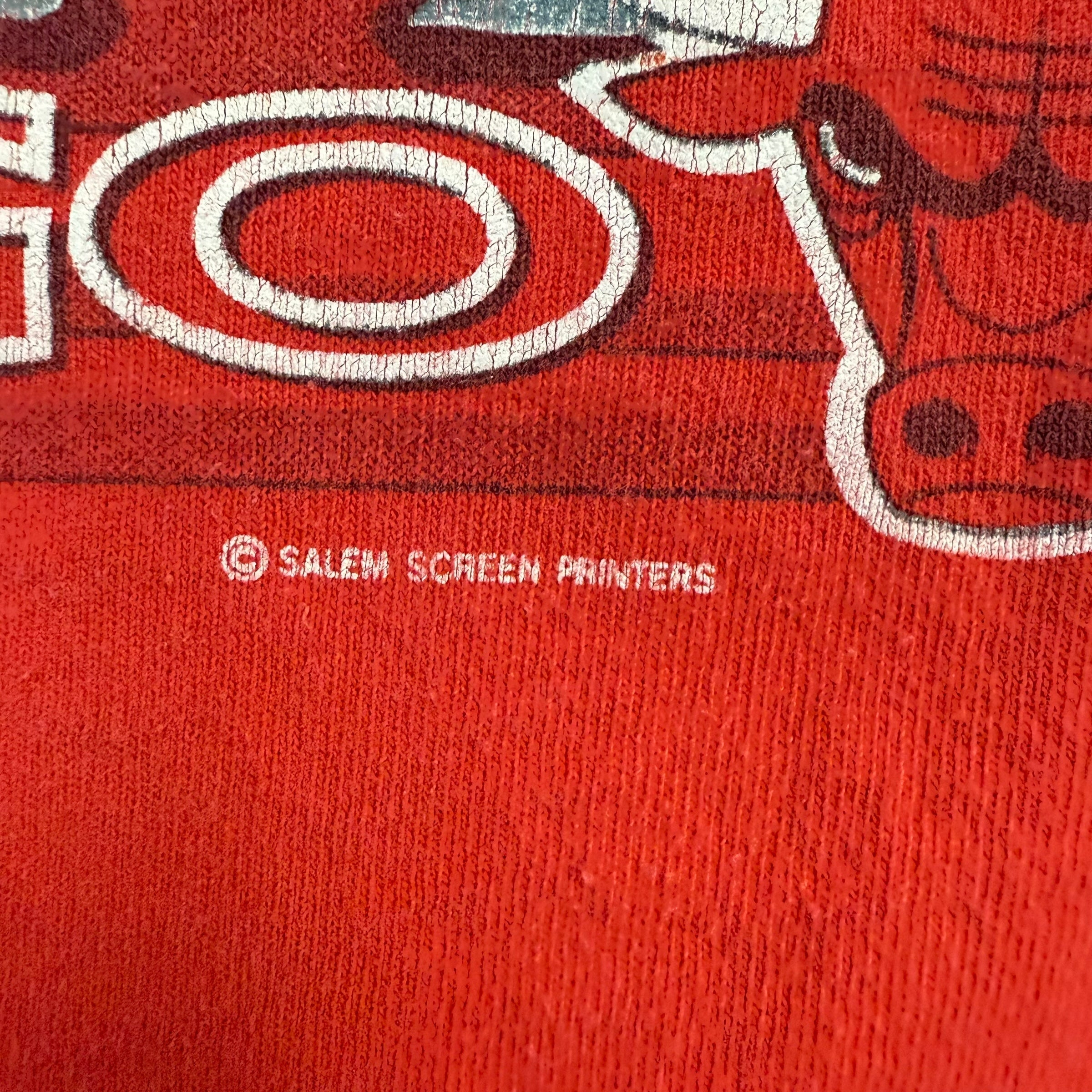 1990 Salem Sports Michael Jordan Tee Red