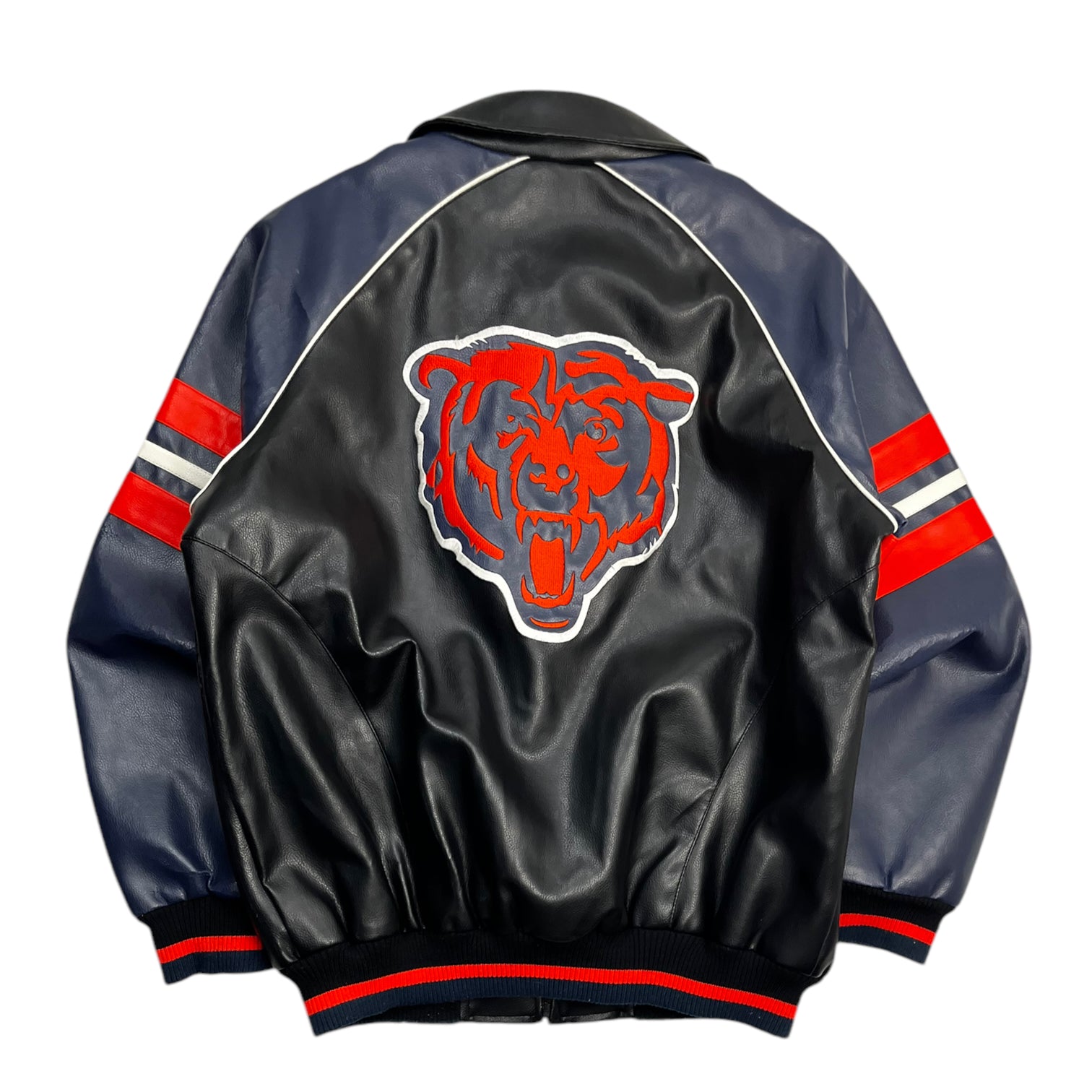 NFL Chicago Bears Faux Leather Jacket