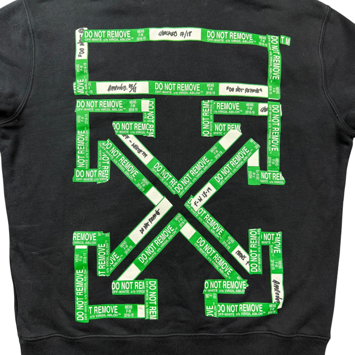 Off-White SSENSE Exclusive 3D Diag Arrow Hoodie Black