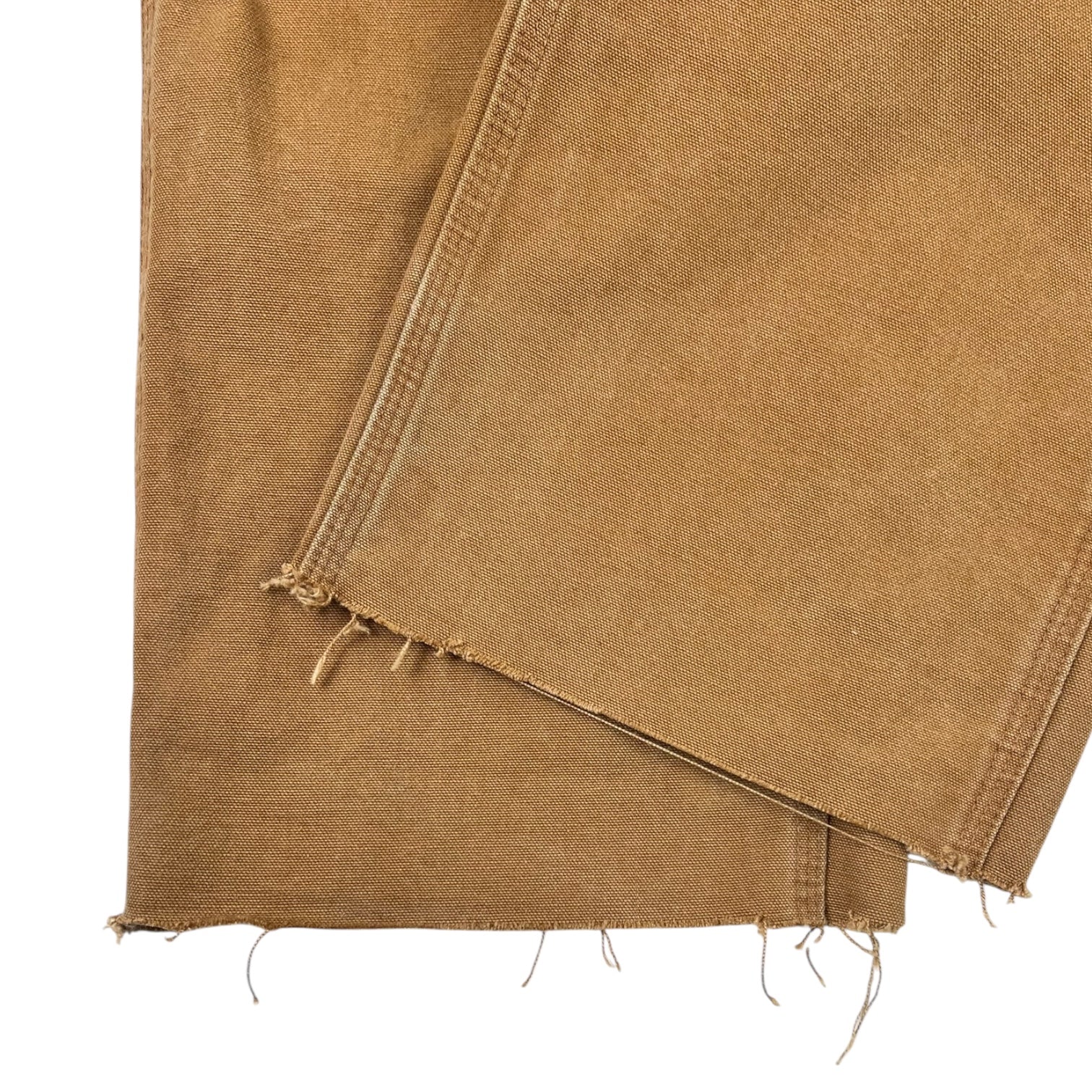 Vintage Carhartt Raw-Hem Carpenter Pants Tan