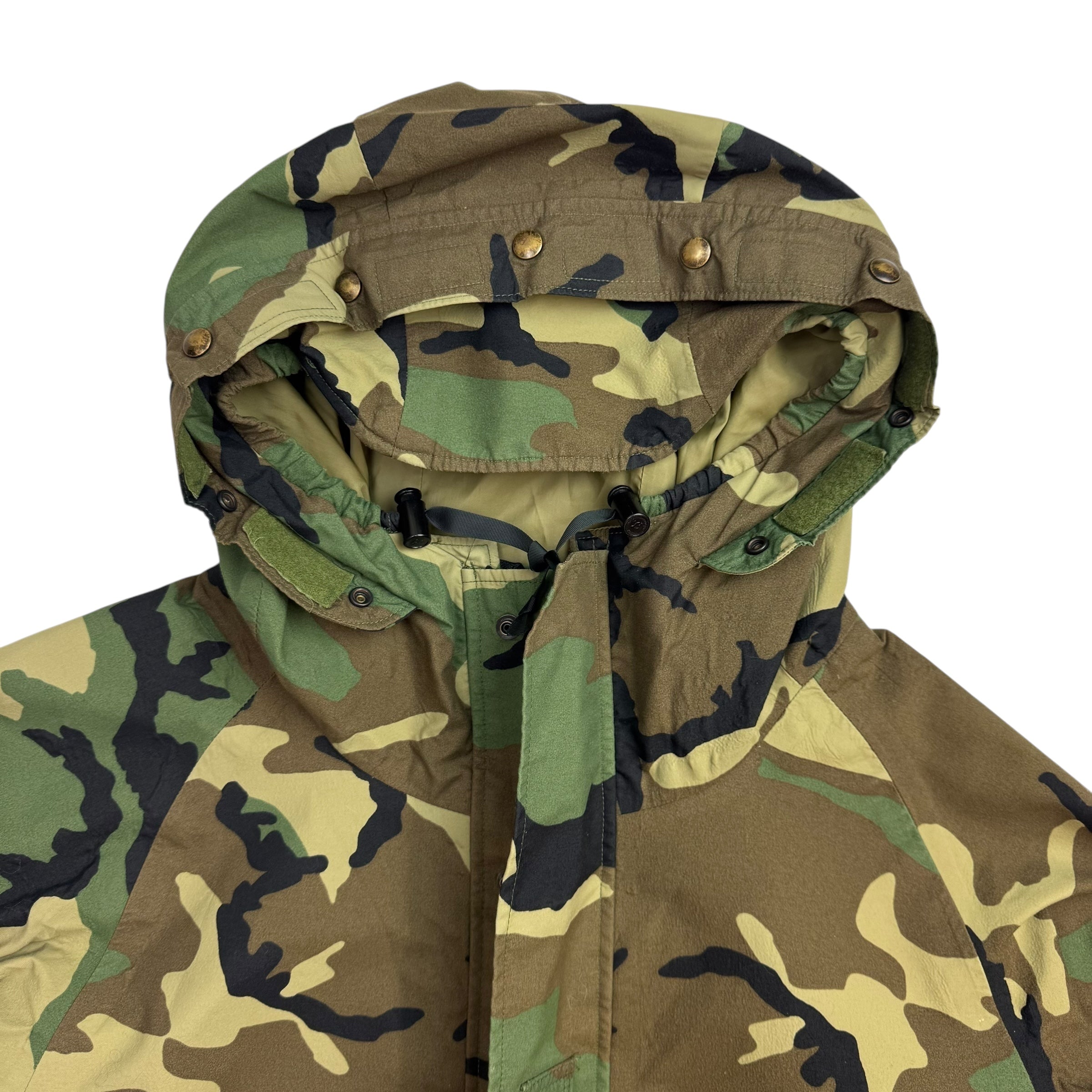 Vintage Military Parka Camo Jacket