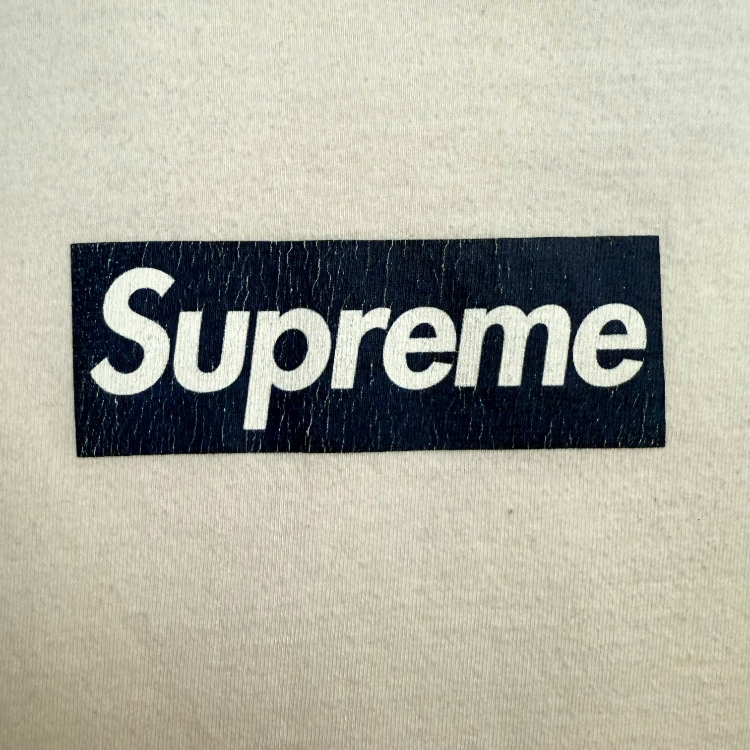 Supreme New York Yankees Box Logo Tee White