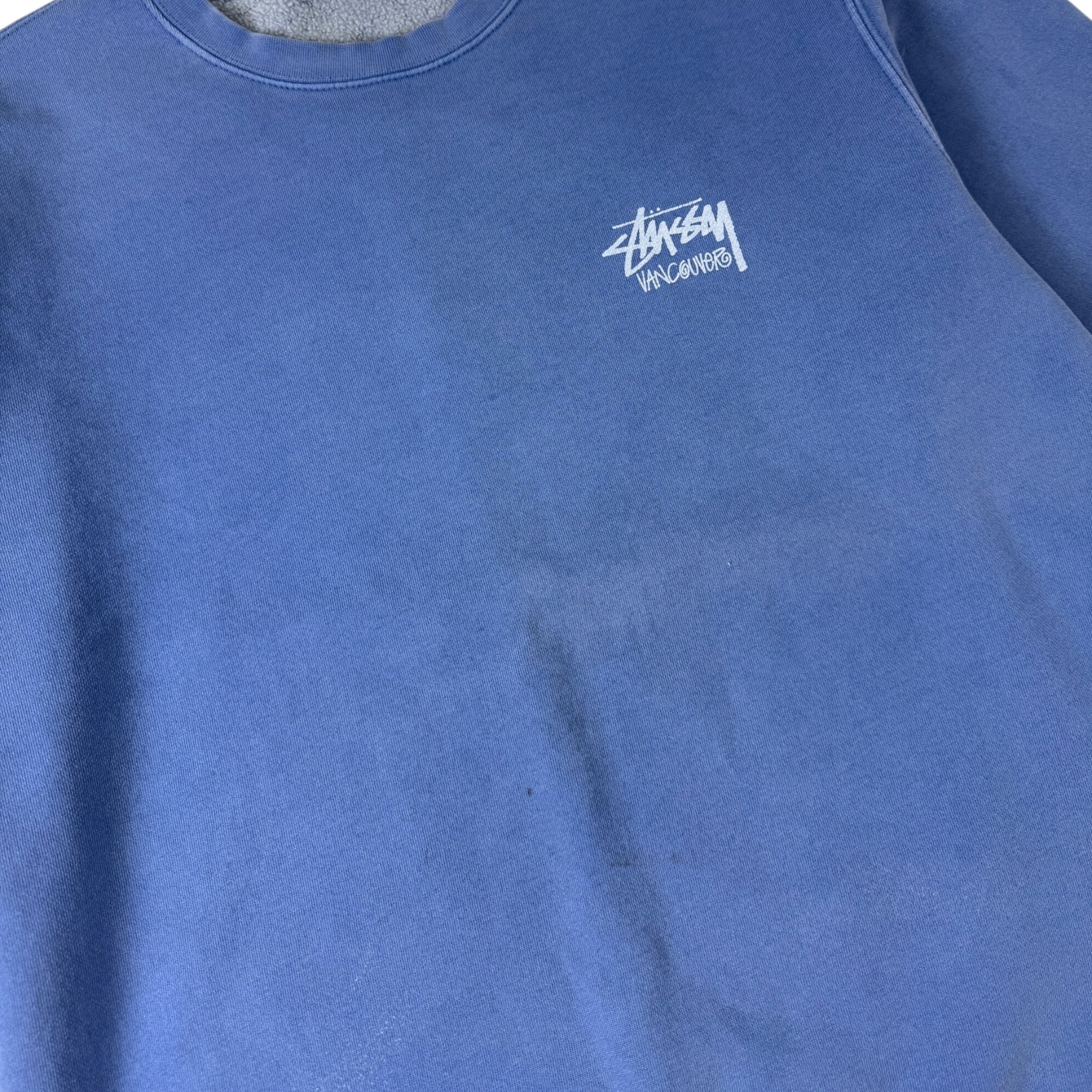 Stussy Chapter Crewneck Vancouver Blue
