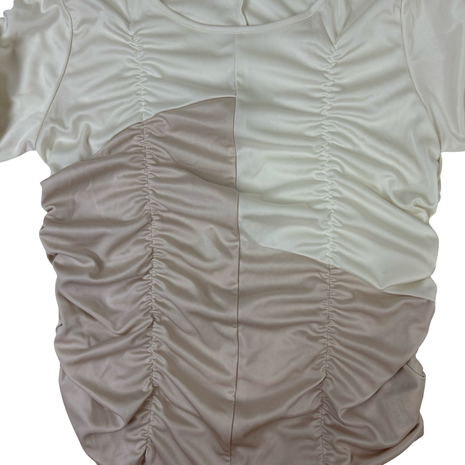 (W) RBS Ray BEAMS Ruched Pullover Longsleeve Shirt