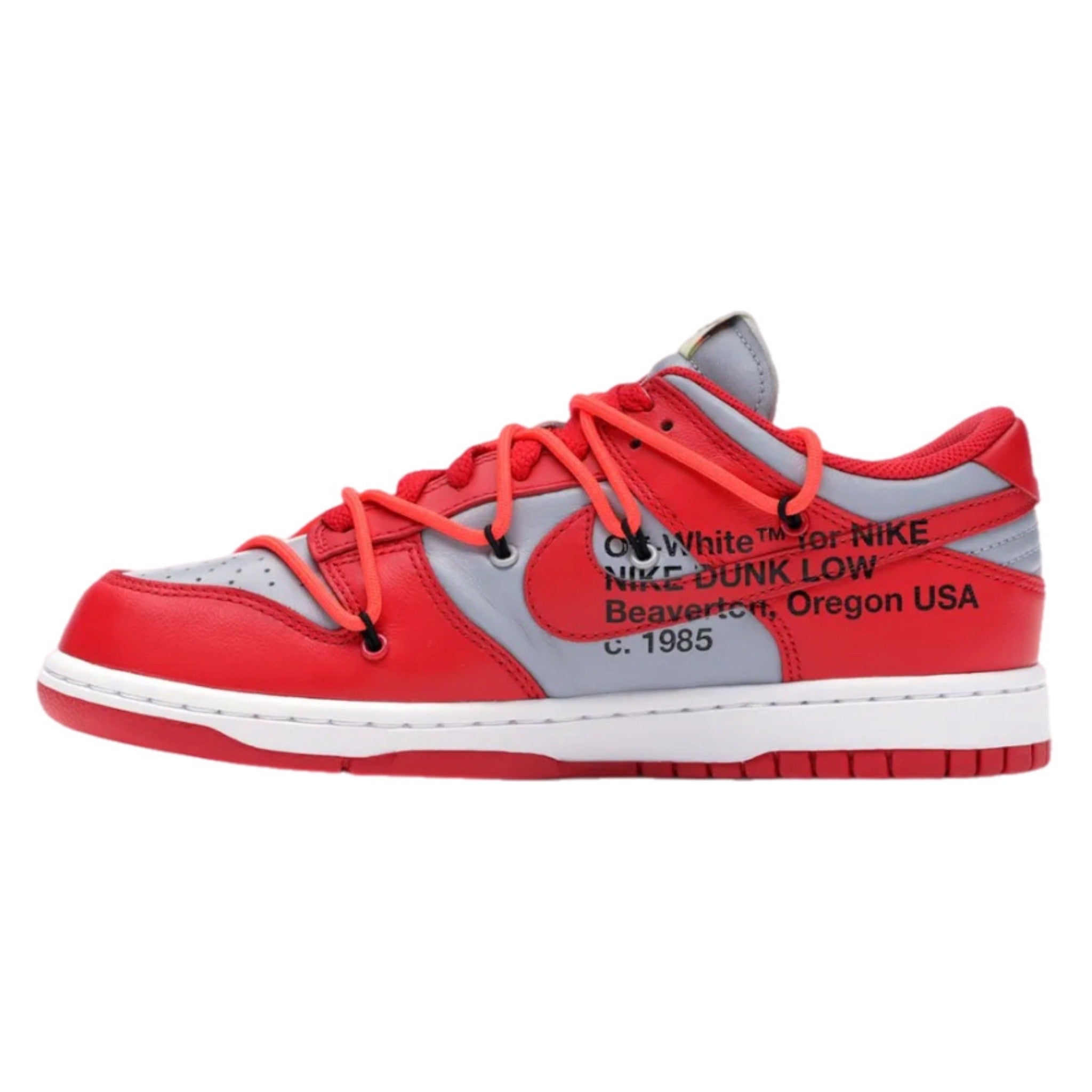 Nike x Off White Dunk Low University Red