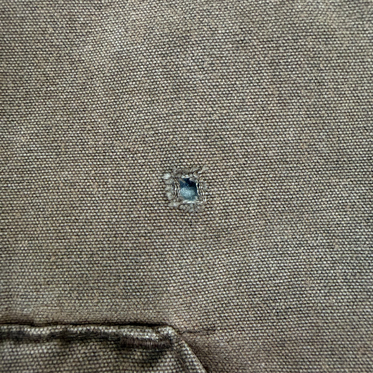 Vintage Carhartt Quilt Lined Canvas Vest Tan
