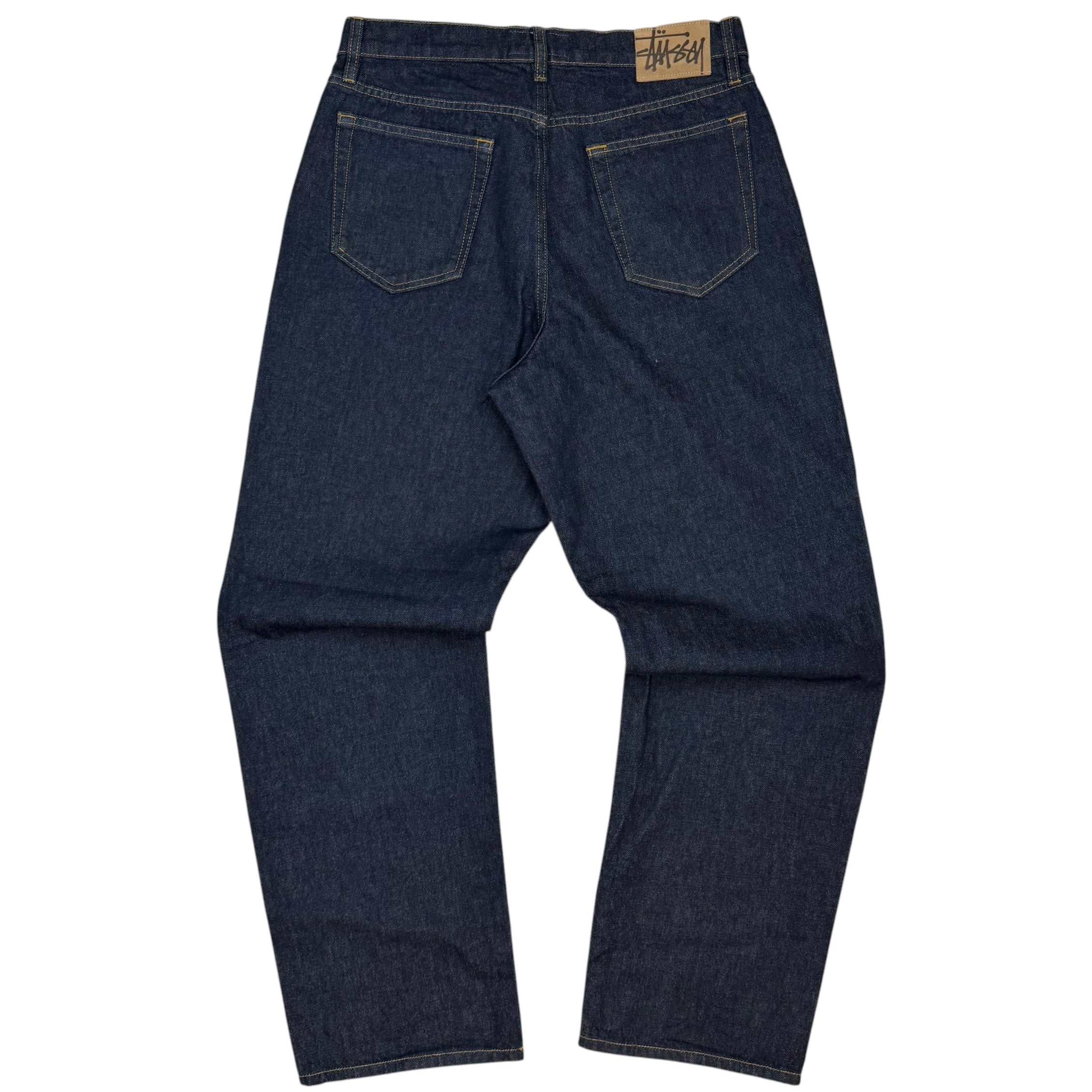 Stussy Big Ol’ Denim Jeans Rinsed Indigo