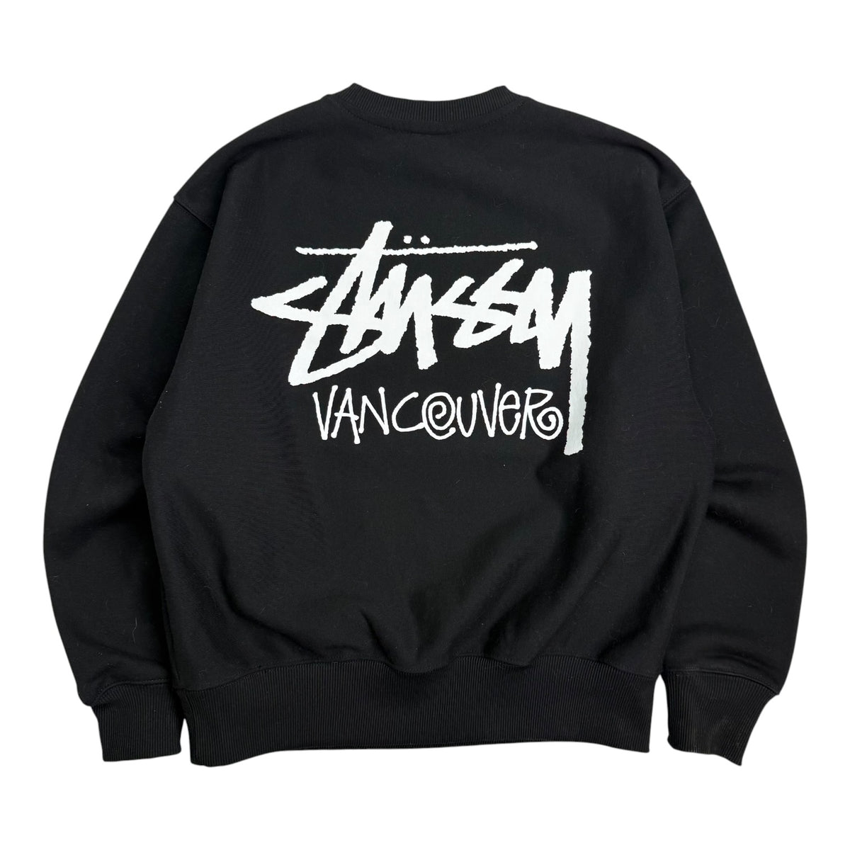 Stussy Vancouver Chapter Crewneck Black