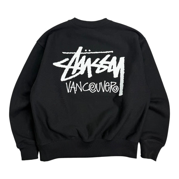 Stussy Vancouver Chapter Crewneck Black