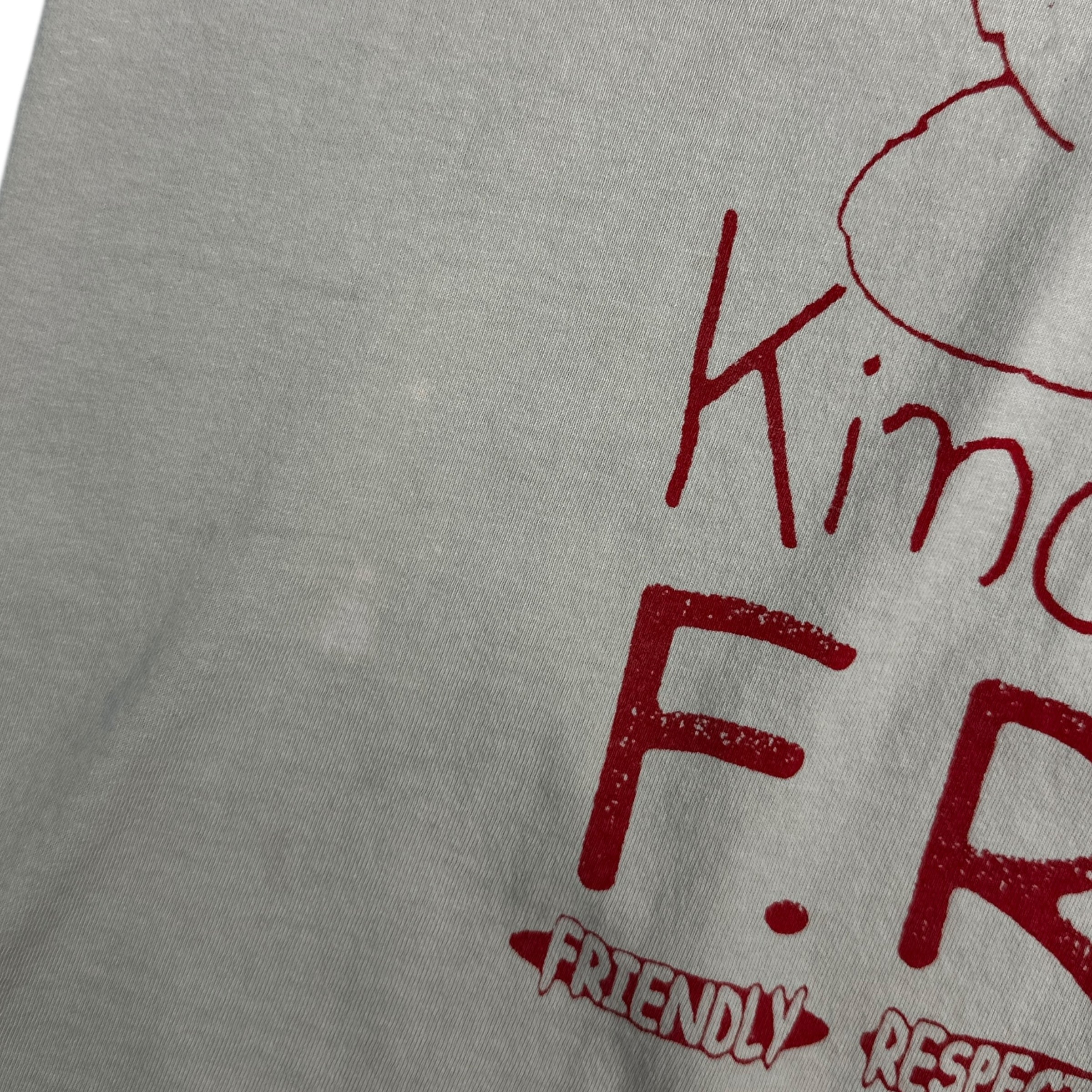 Online Ceramics “Kindness is Free” Tee Peach/Tan