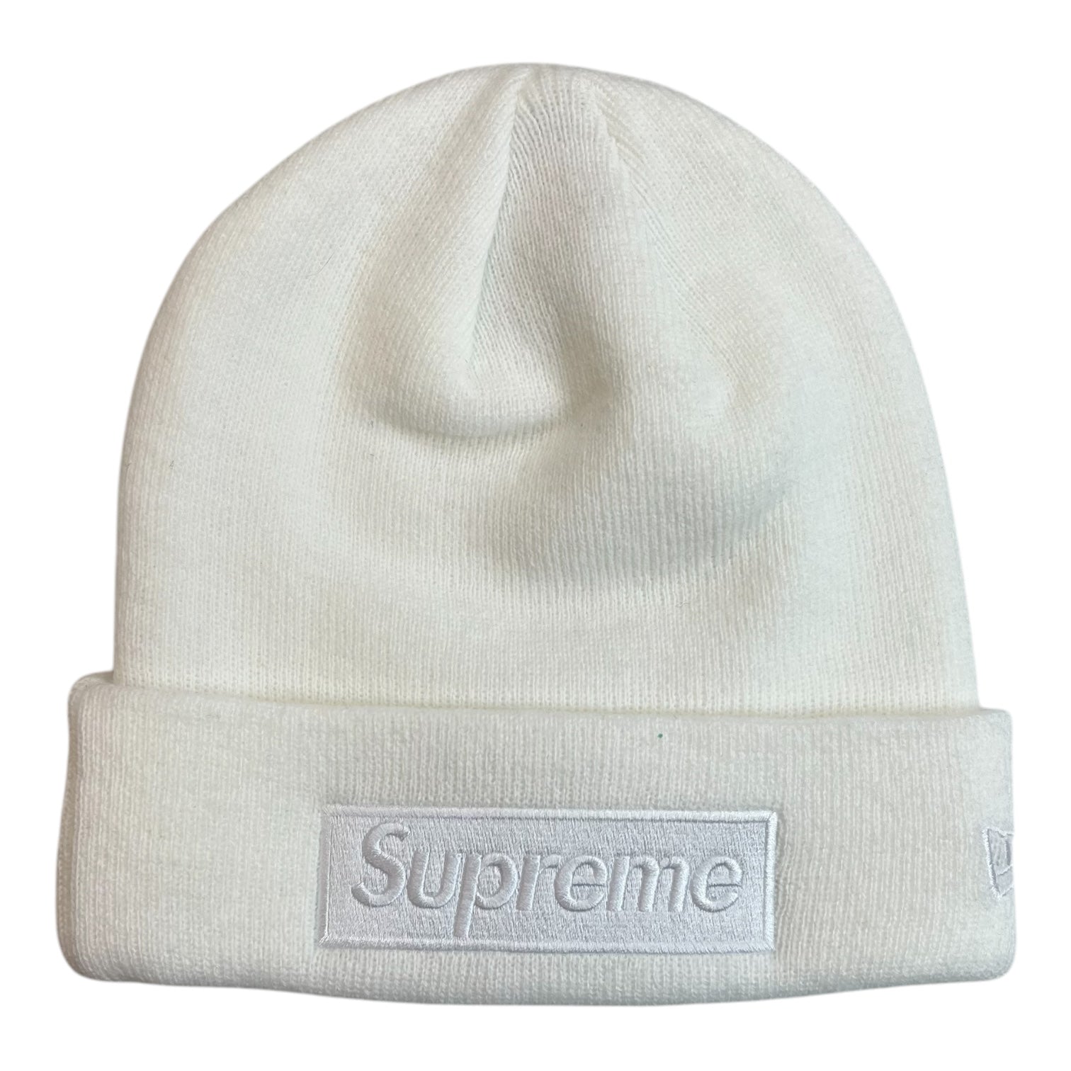 Supreme Box Logo Beanie White