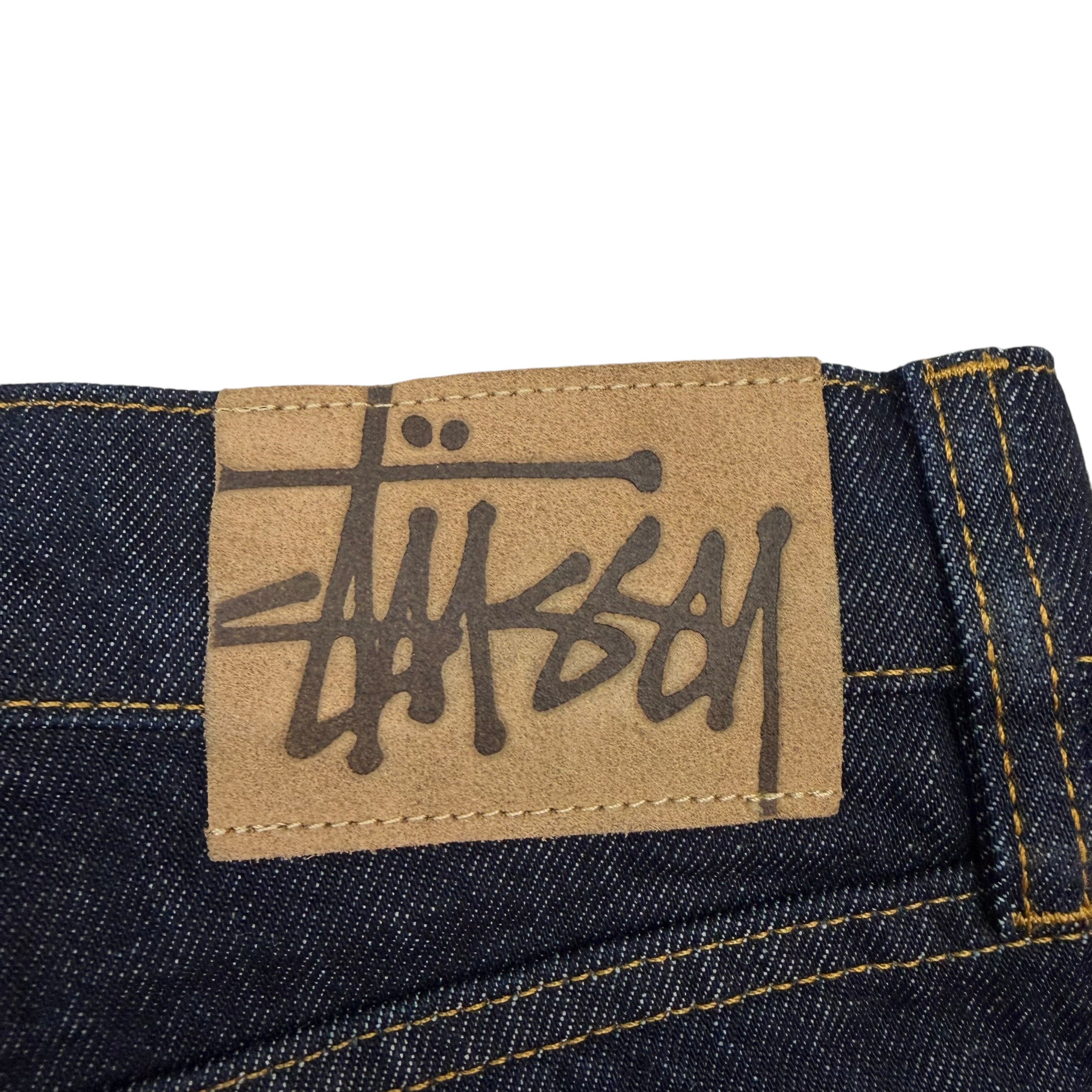 Stussy Big Ol’ Denim Jeans Rinsed Indigo