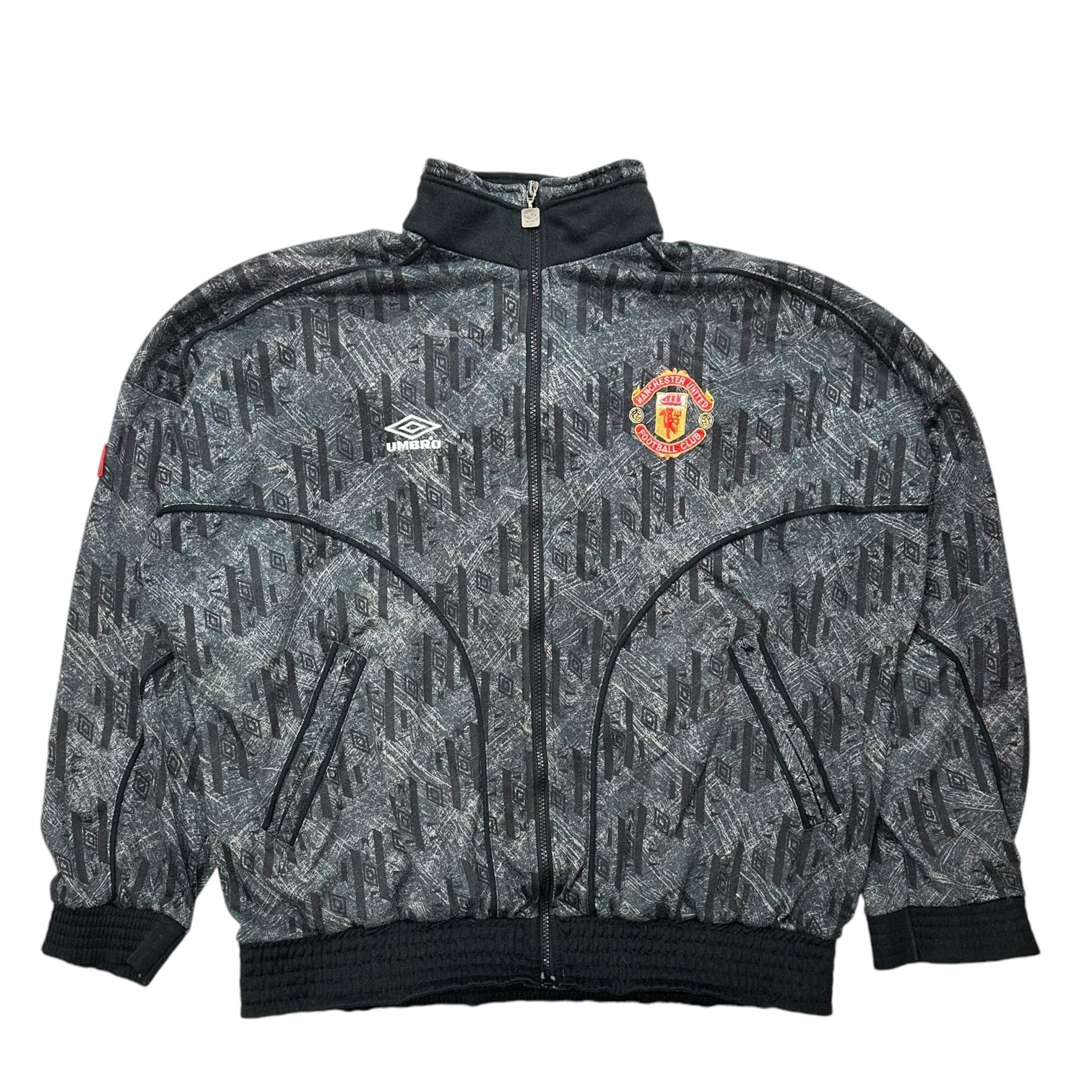 1992/93 Umbro Manchester United Zip Up Track Jacket