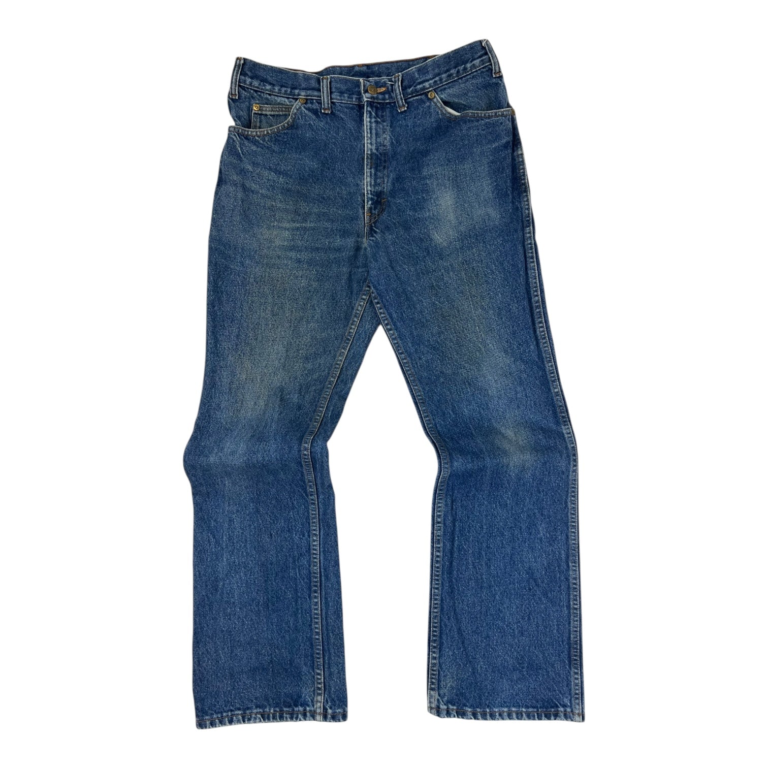 Vintage Lee Faded Denim Flared Pants