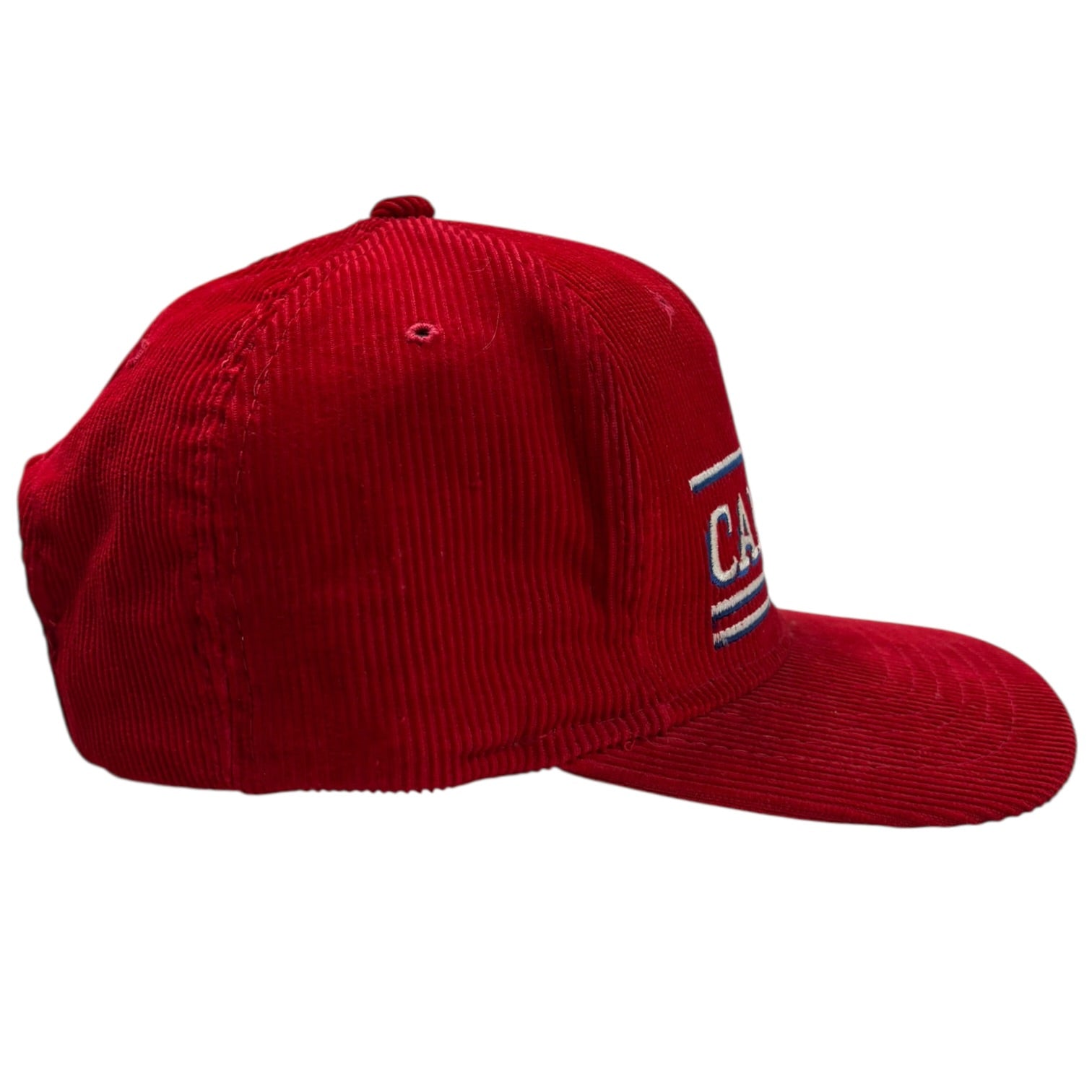 Vintage Montreal Canadiens Corduroy Ted Fletcher Hat