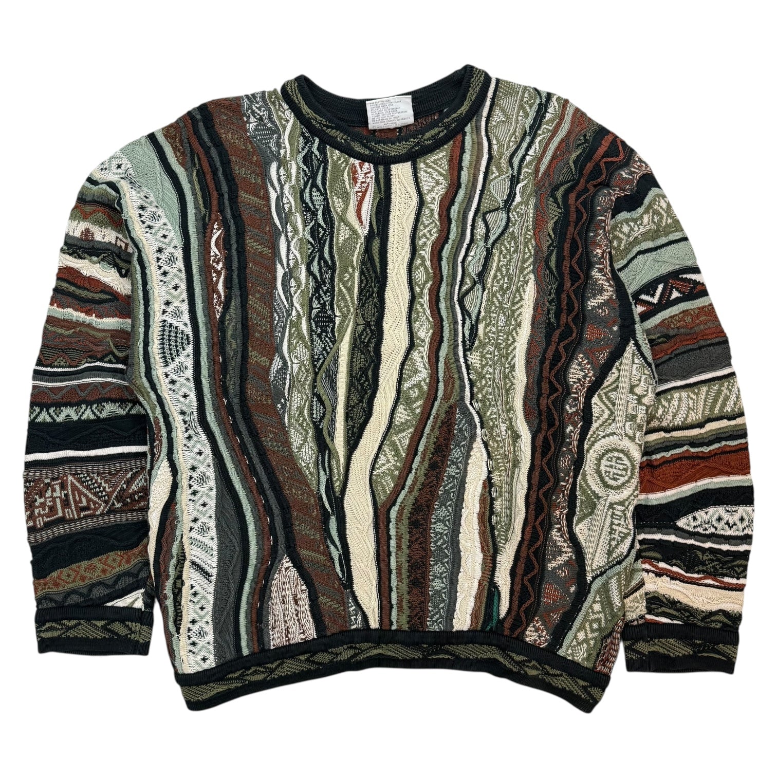 Vintage Coogi Knit Sweater Multicolour