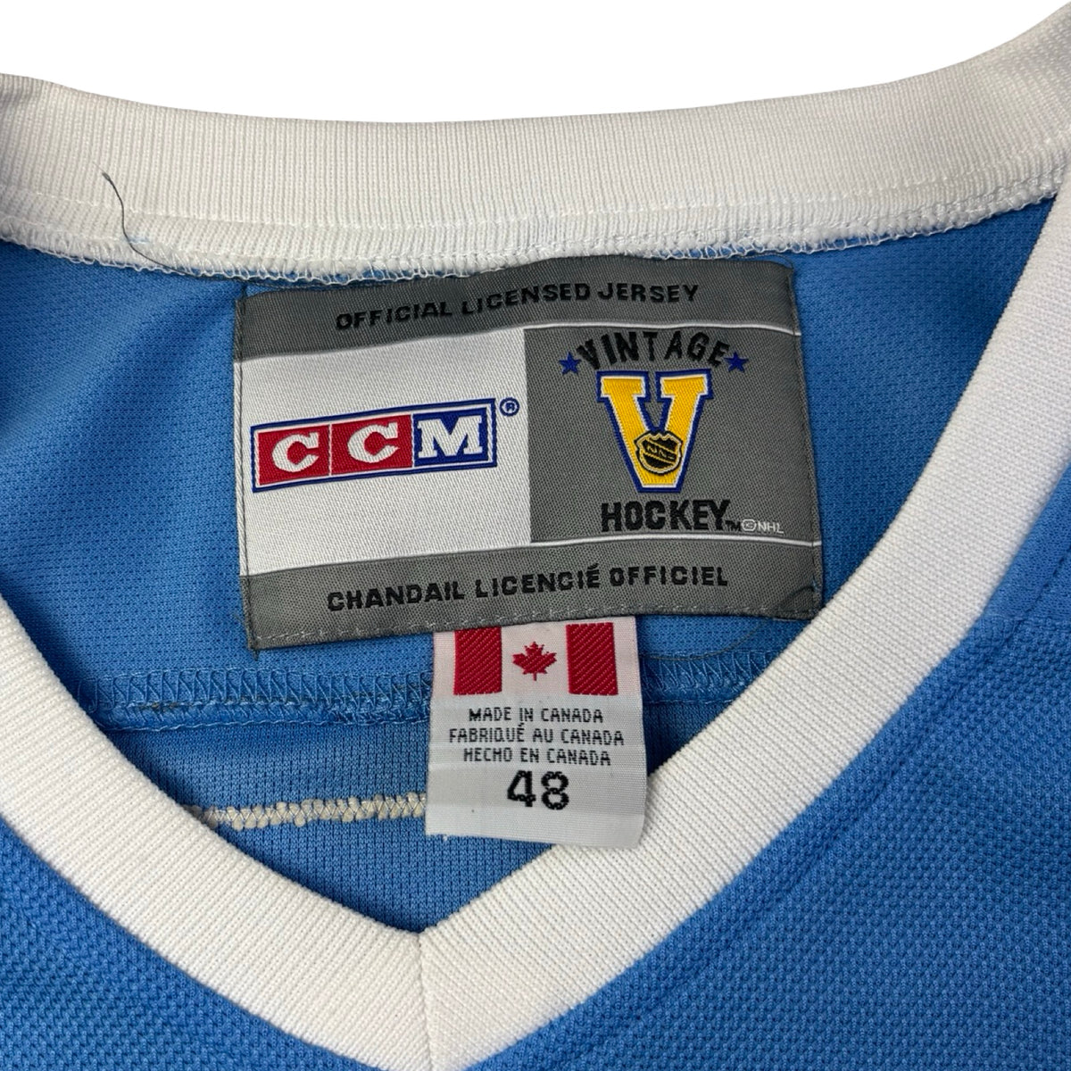 Vintage CCM Quebec Nordiques Joe Sakic NHL Home/Away Jersey