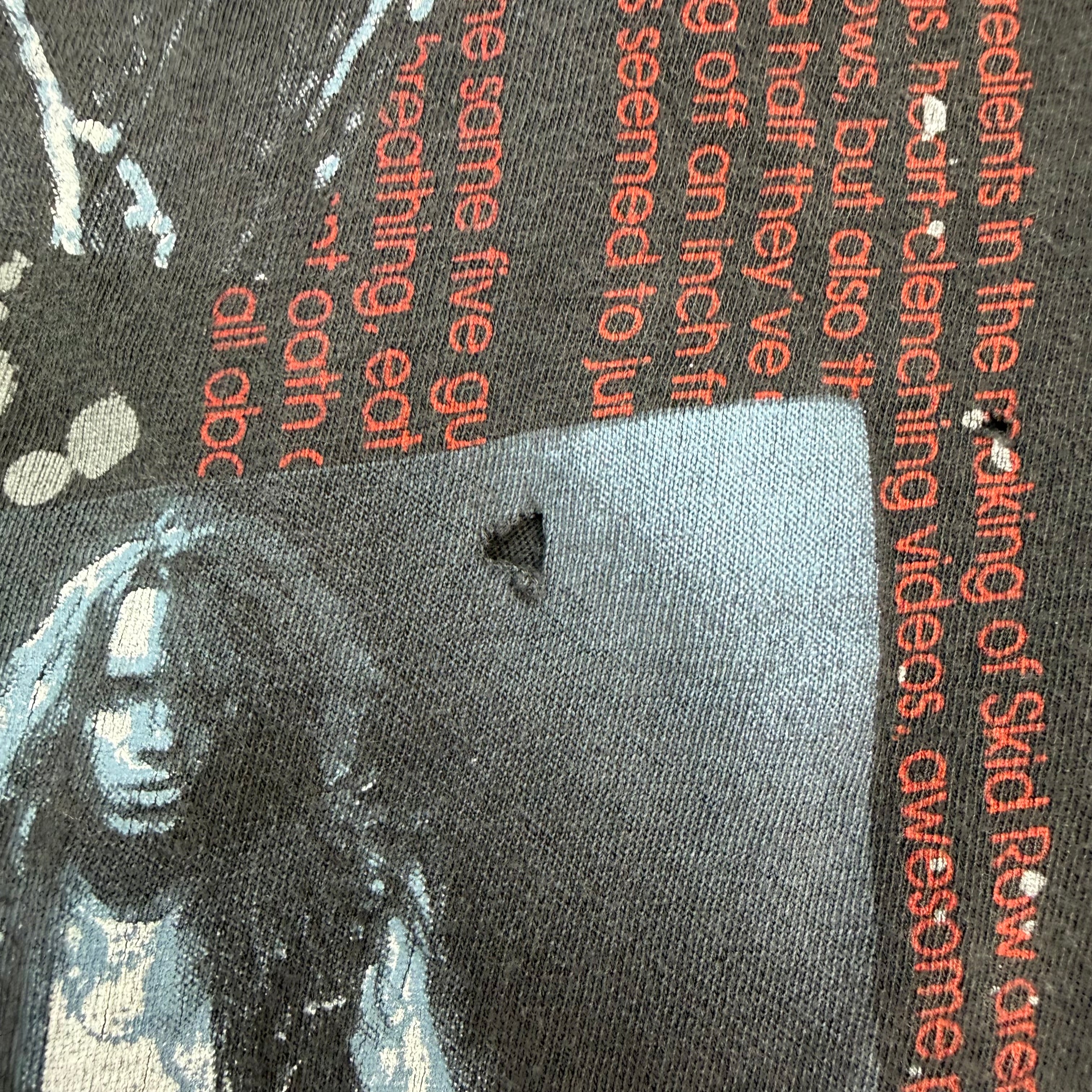 1988 Skid Row 300 Gigs Tour Tee Black