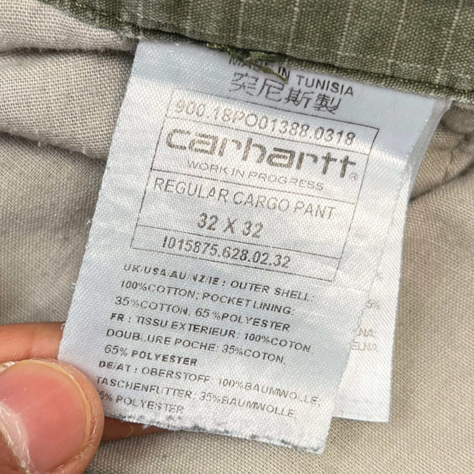 Carhartt WIP Regular Cargo Pant Faded Olive