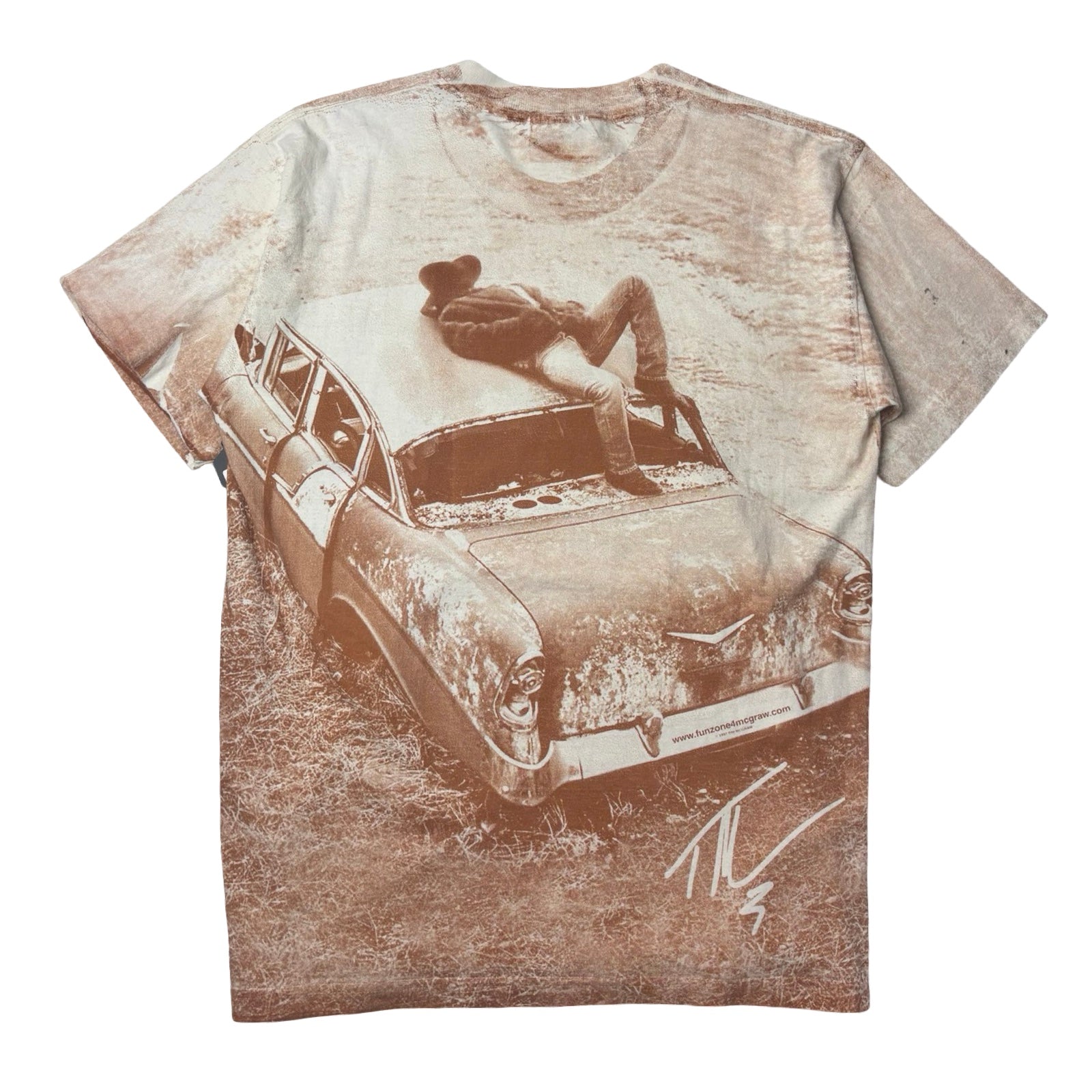 1997 Tim McGraw All I Want Tour AOP T-Shirt Coffee
