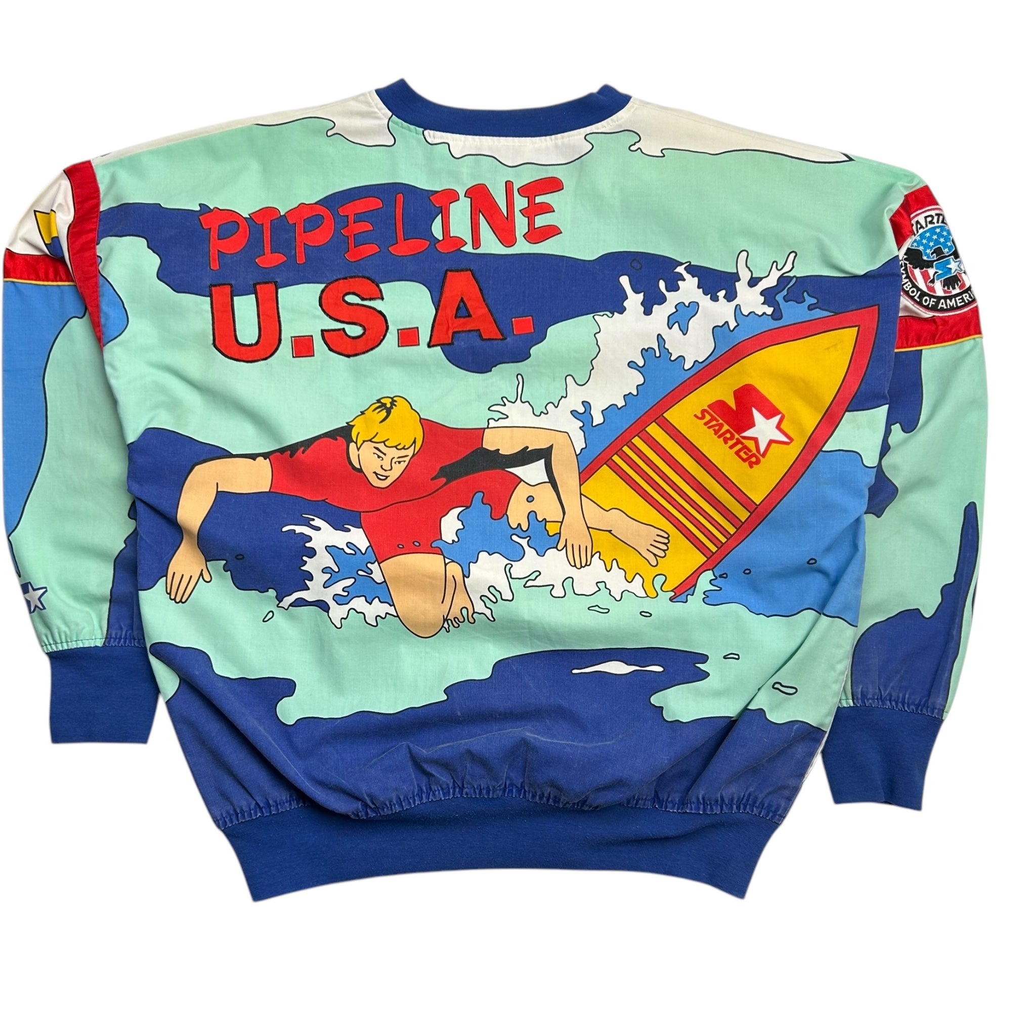 Vintage North Shore Surfing Club Starter AOP Sweater