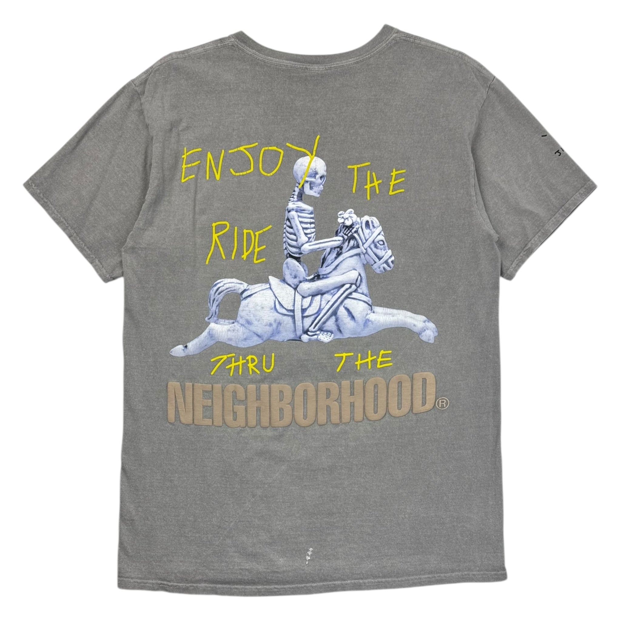 Cactus Jack by Travis Scott x Neighborhood Carousel T-Shirt Grey