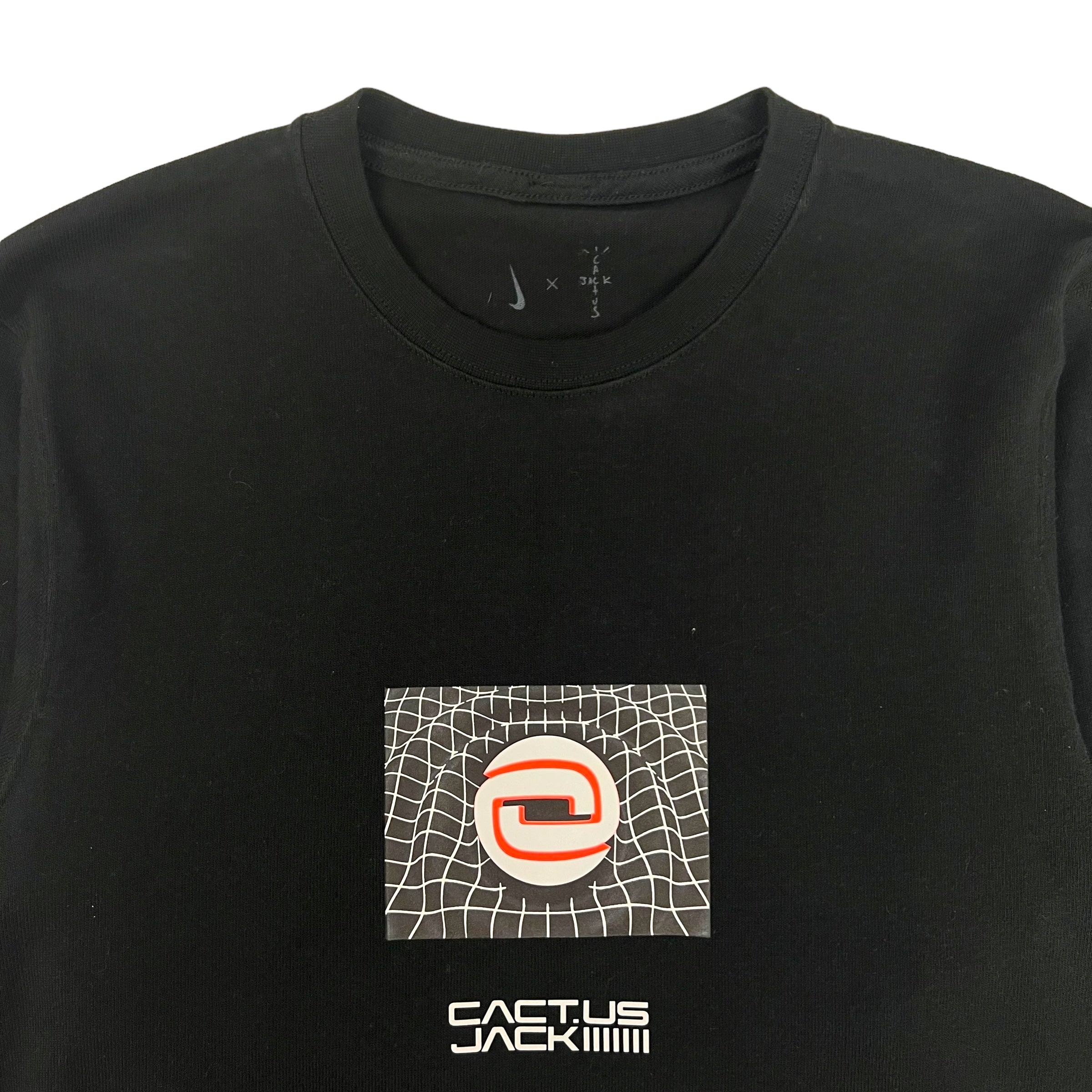 Nike x Cactus Jack Service Centre Houston Longsleeve T-Shirt Black